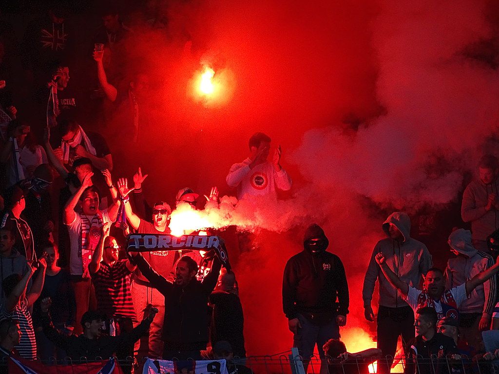 1024x768 Torcida steyr. SK Vorwärts Steyr Hajduk Split 1:2 2