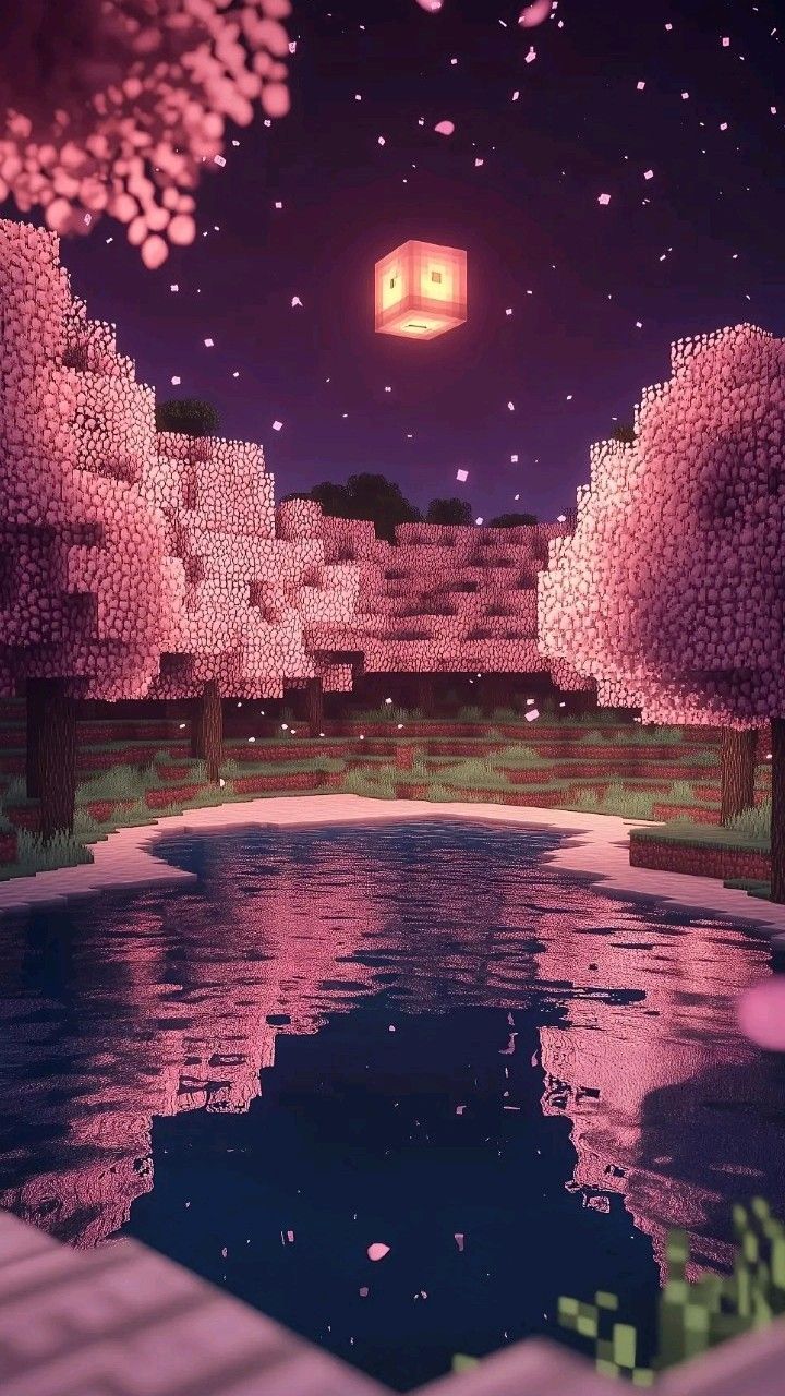 720x1280 Minecraft Wallpaper full 4k (cheers biome)