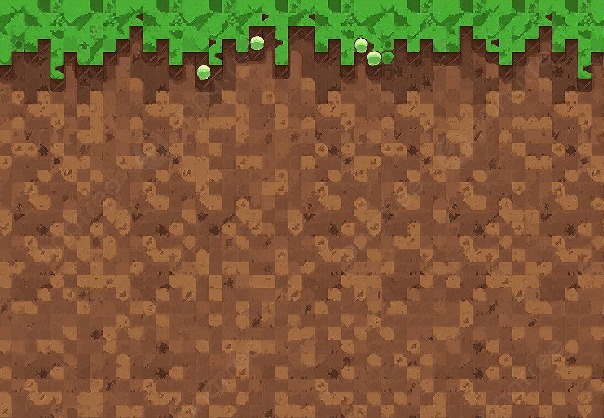 1200x830 Pixel Game Vector Background With Cubic Block Pixel Grass And Ground Pattern, Mud, Mosaic, Ground Background Image And Wallpaper for Free Download