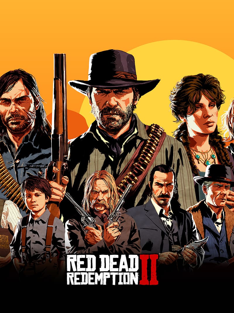 800x1067 Video Game, John Marston, Red Dead Redemption Arthur Morgan, Micah Bell, Sadie Adler, HD phone wallpaper