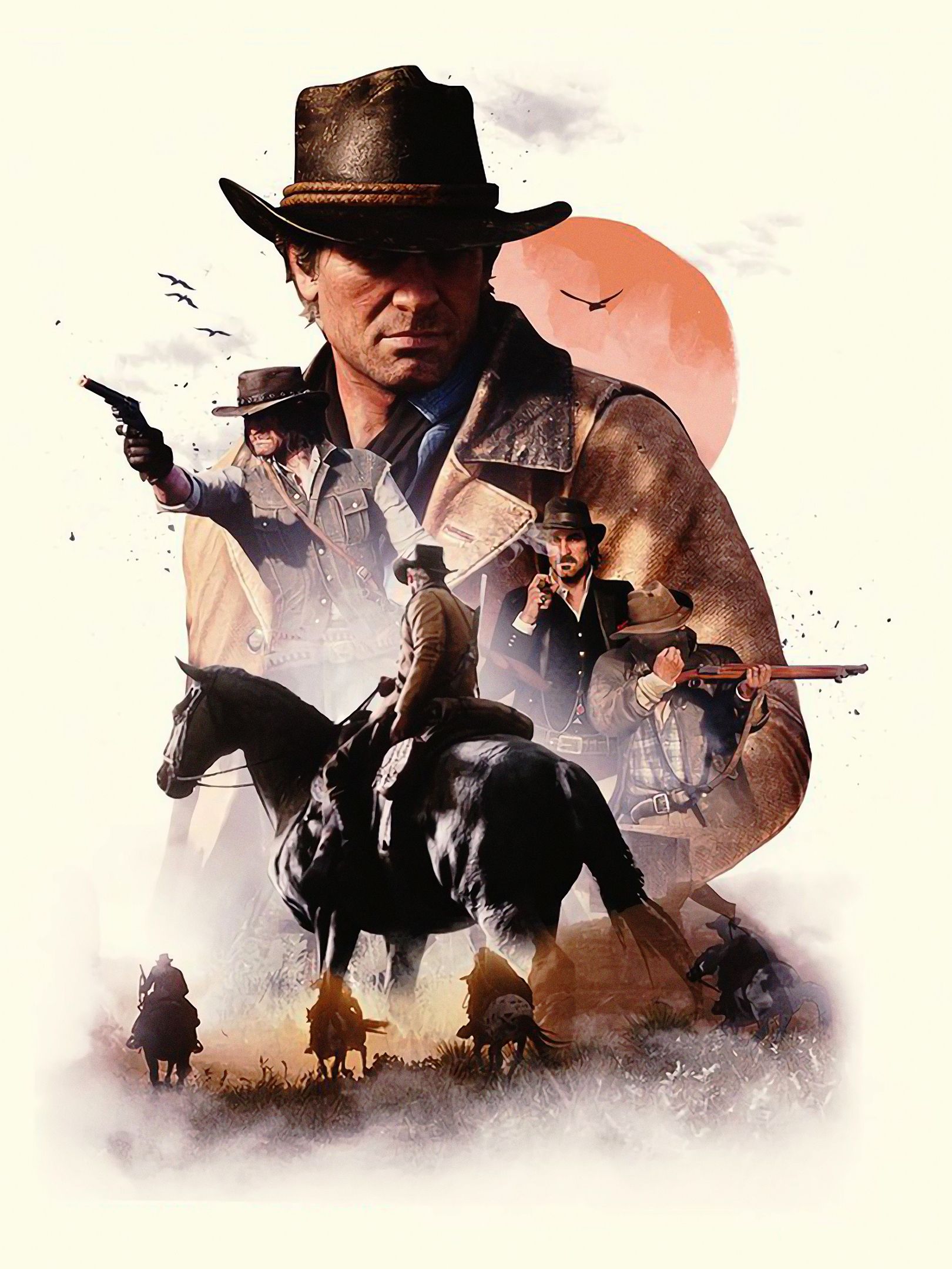 1620x2160 John Marston Phone Wallpaper: Free 4K & HD Downloads