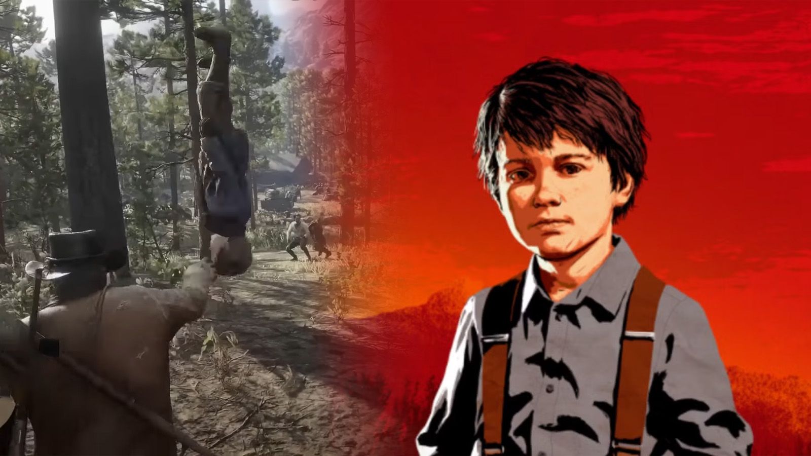 1600x900 Red Dead Redemption 2 mod lets players throw Jack Marston like a tomahawk