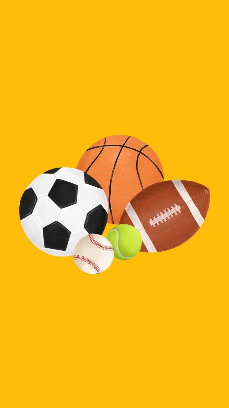 731x1300 Team sports aesthetic illustration background. Premium Editable Design