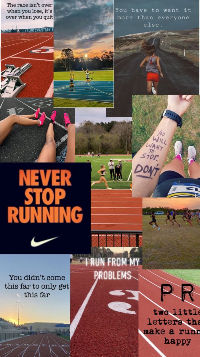675x1200 Never Stop Running iPhone Wallpaper. Cute track wallpaper, Wallpaper for runners, Track lockscreen