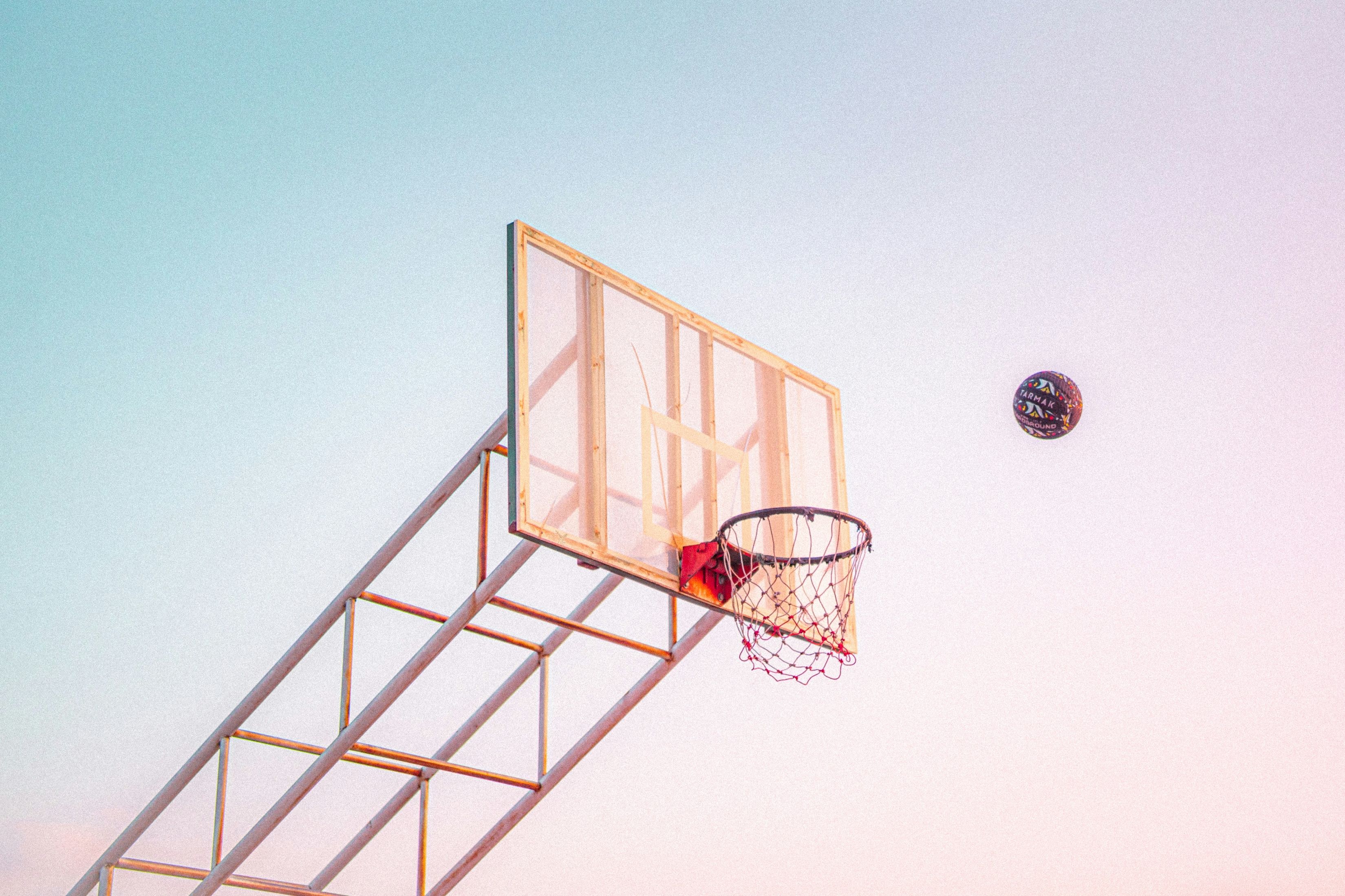 3300x2199 Basketball Hoop And Ball Sports