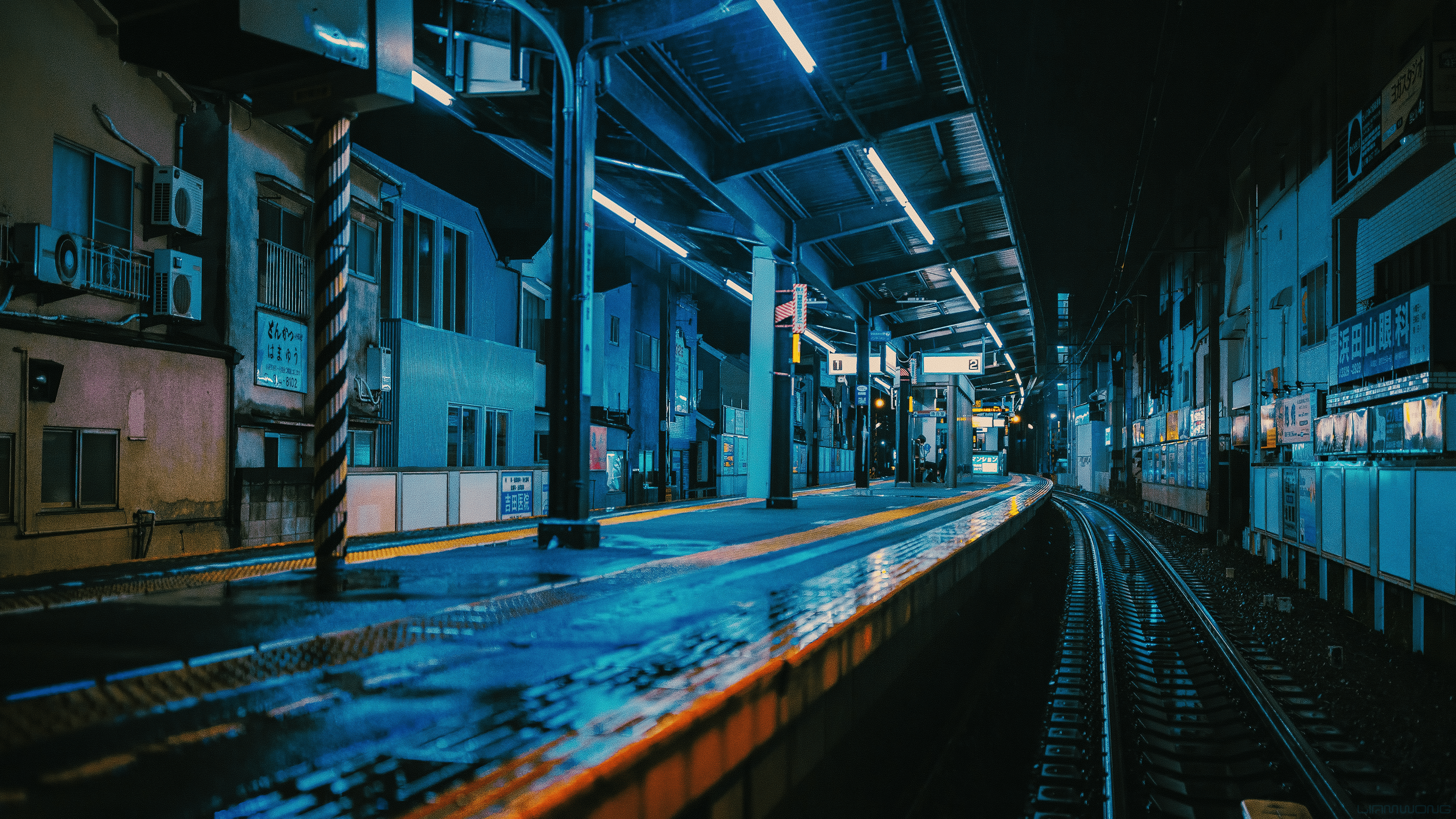 3840x2160 Station After Hours by Liam Wong [3840x2160]