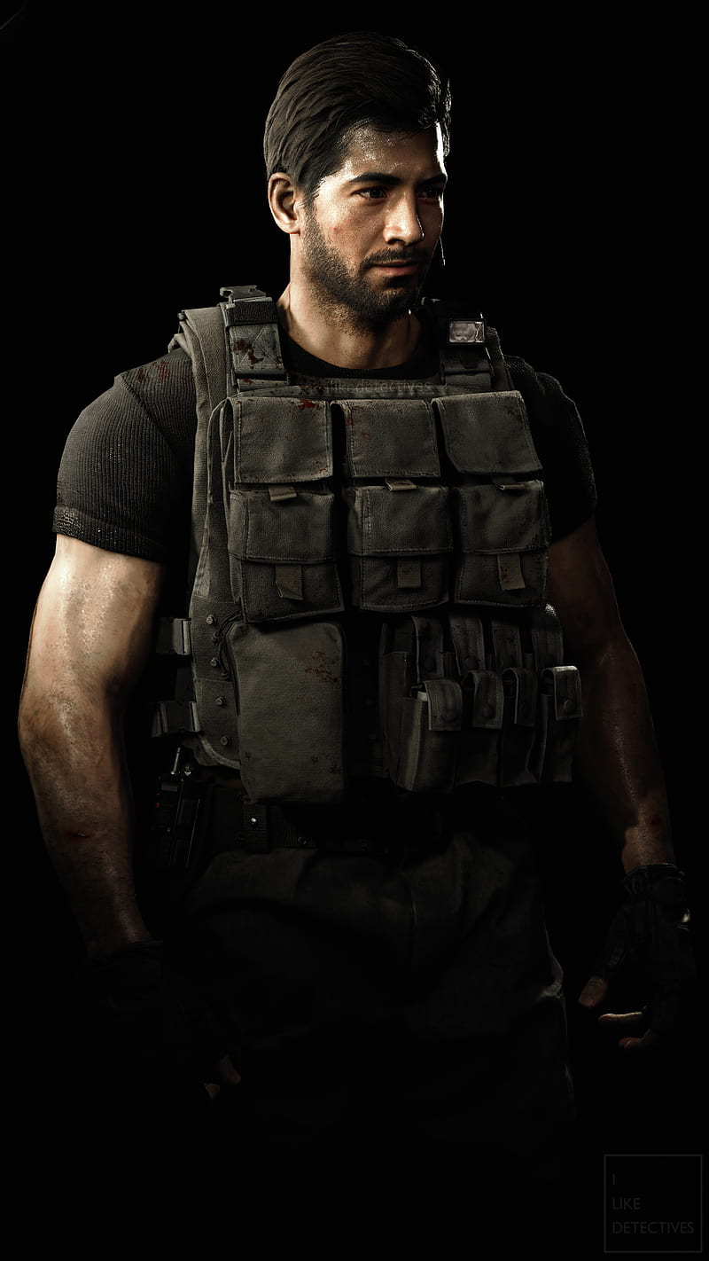 800x1422 Carlos, capcom, carlos oliveira, games, re re3 remake, resident evil, resident evil HD phone wallpaper