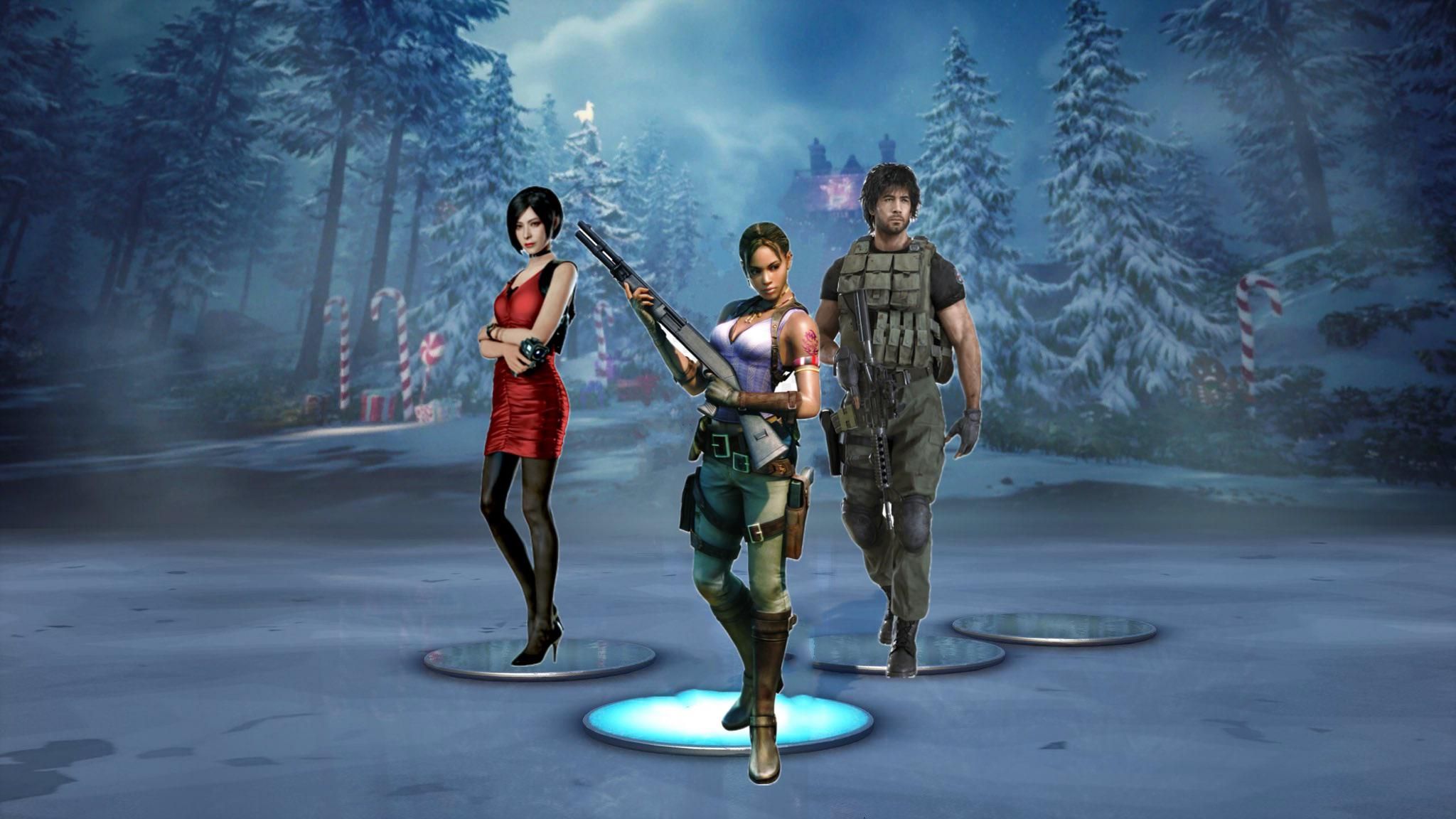2048x1152 Part 3 Resident Evil collab needs to happen! Sheva Alomar, Ada Wong and Carlos Oliveira