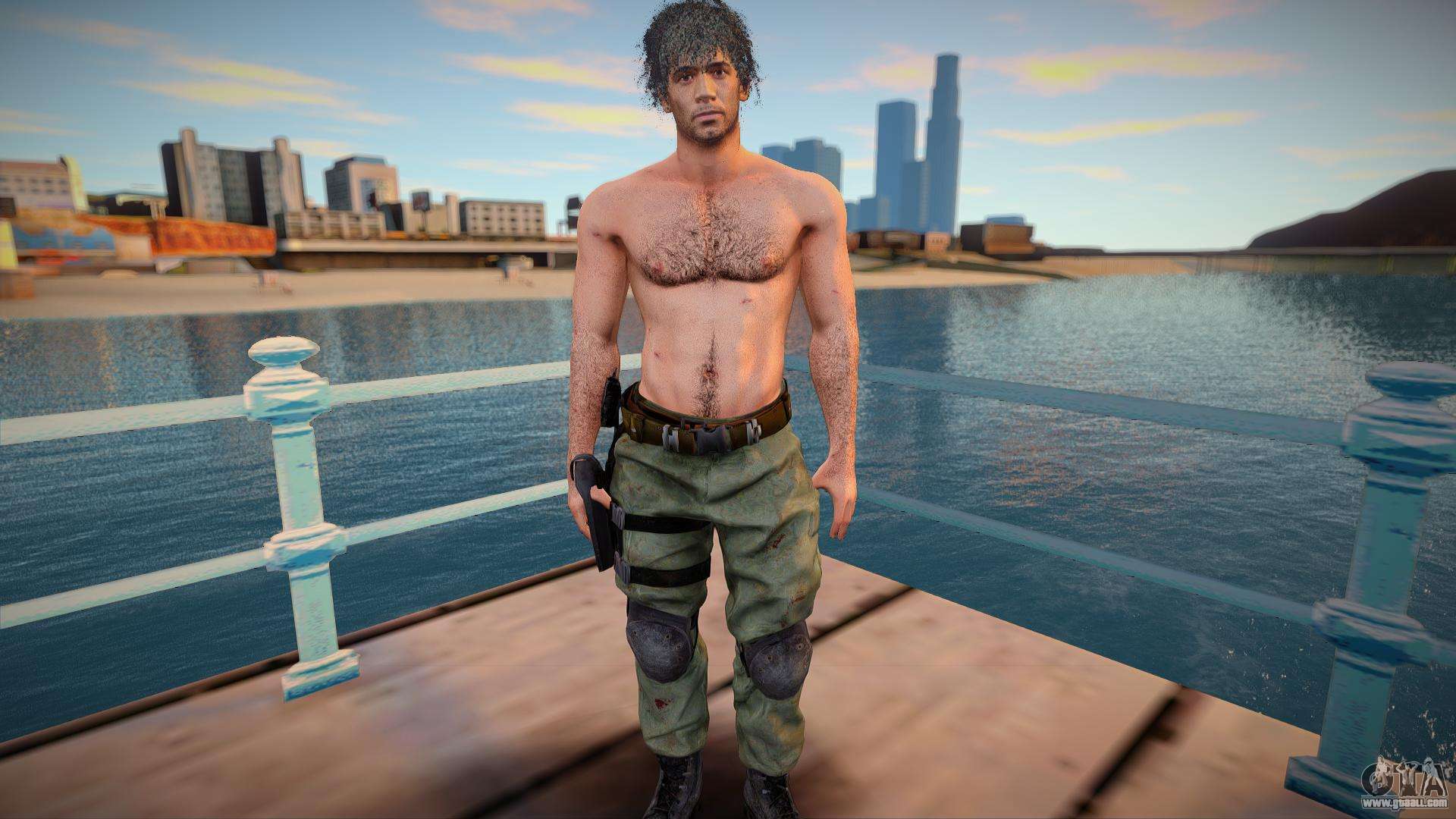 1920x1080 Carlos Oliveira Shirtless for GTA San Andreas