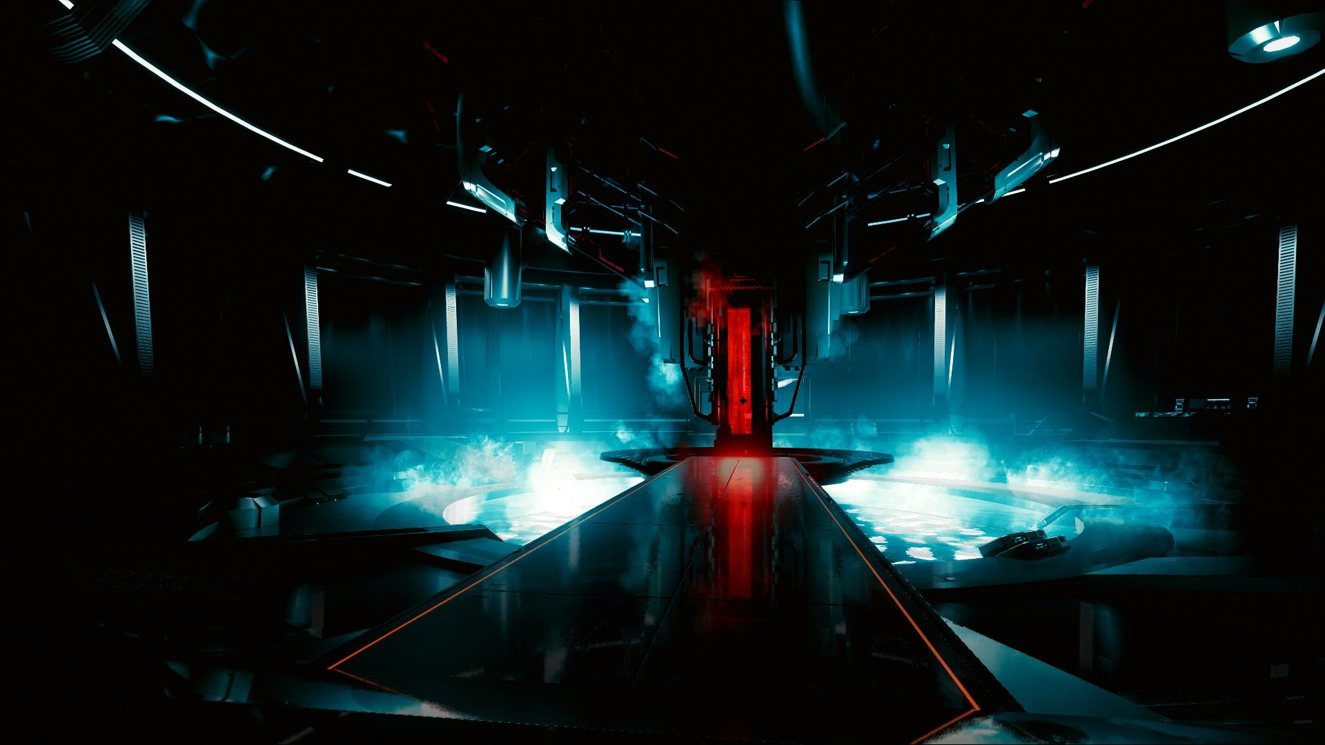 1920x1080 Wallpaper night city, Cyberpunk CD Project Red, Arasaka, mikoshi for mobile and desktop, section игры, resolution 1920x1080