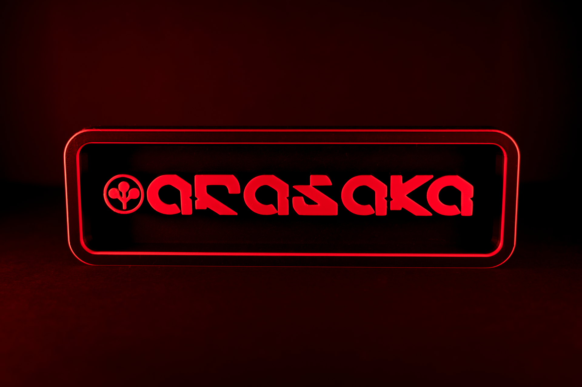 1920x1278 Arasaka Sign 3D Print Model
