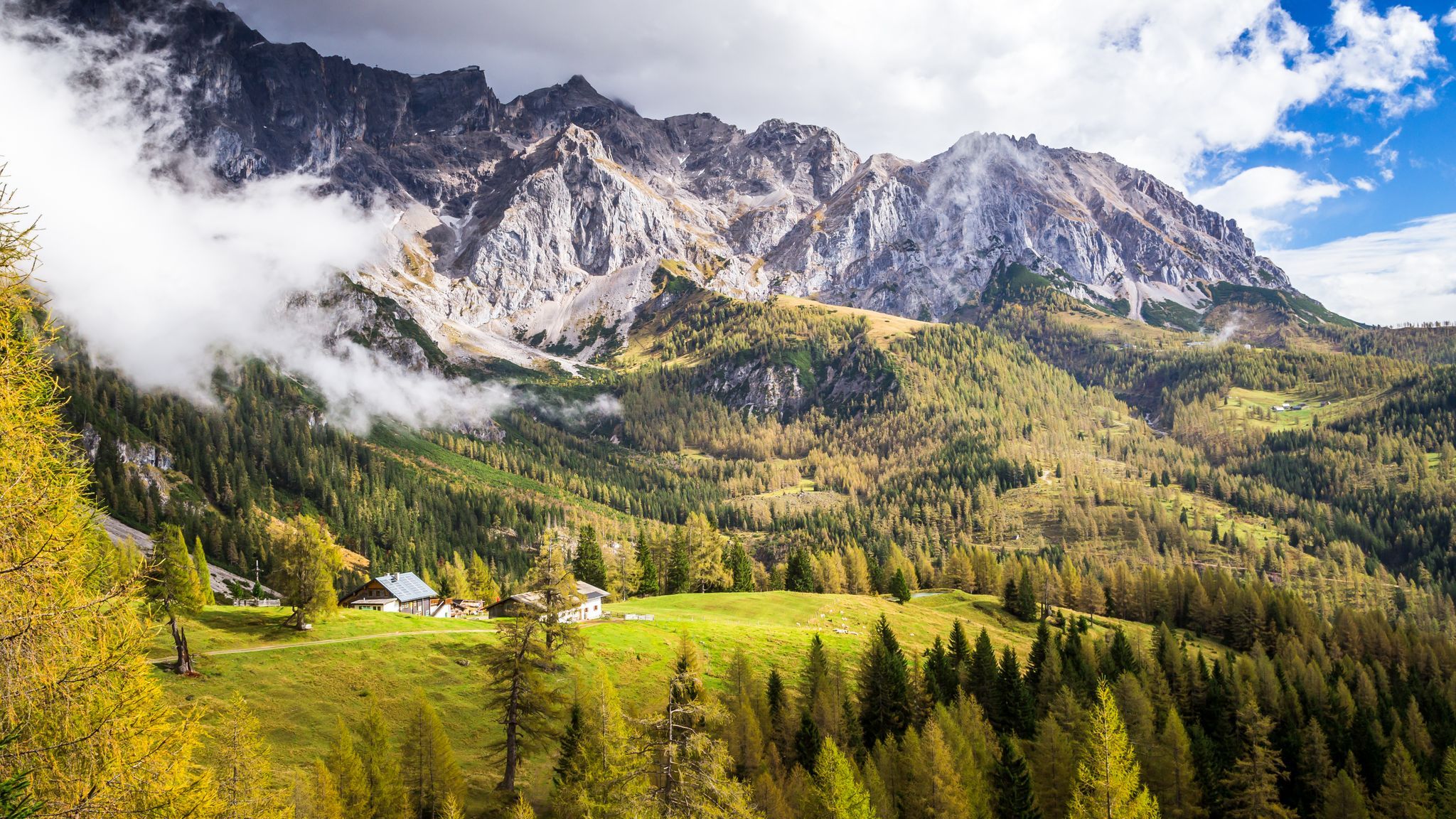 2048x1152 The best walks and hikes in the Dachstein Mountains