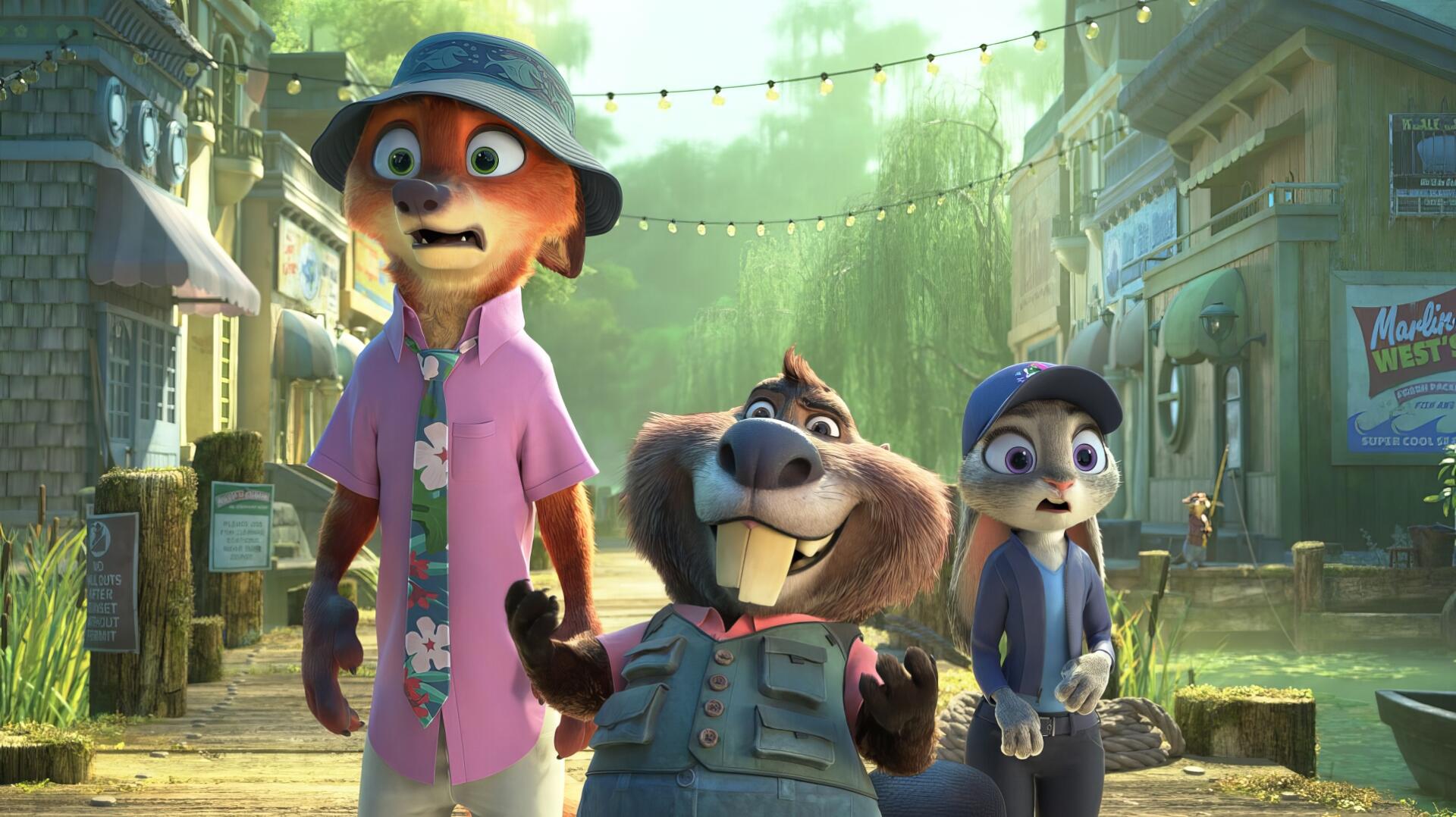 1920x1078 Zootopia 2 HD Wallpaper: Adventure Continues in the Urban Junglex1080