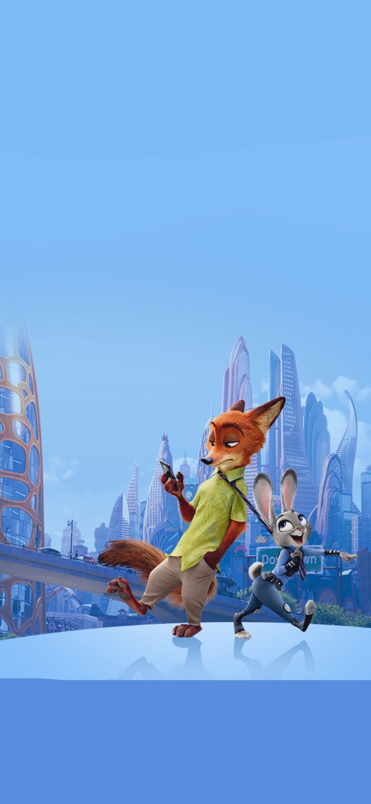 736x1593 Nick and judy wallpaper iphone. Zootopia 2 wallpaper, Zootopia city, Cartoon wallpaper hd
