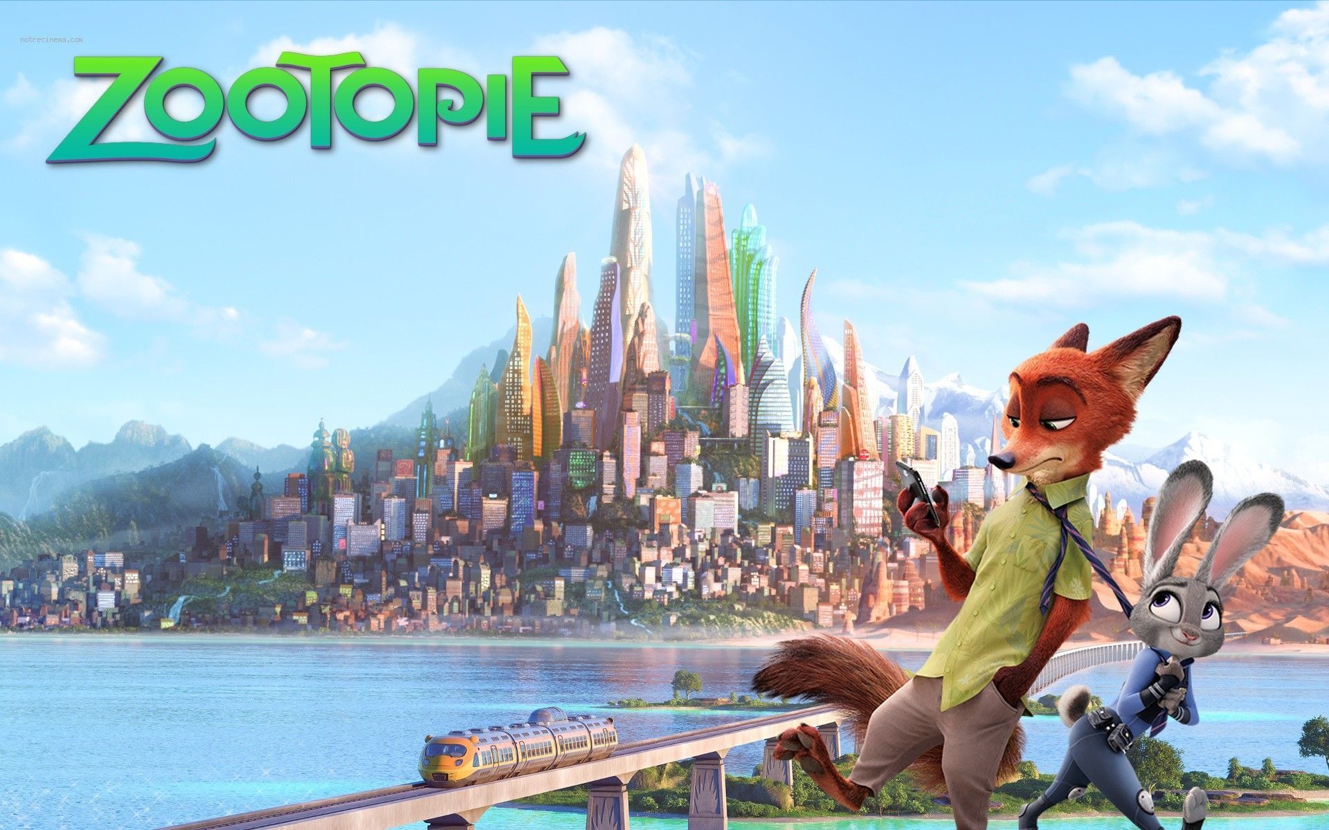 1920x1200 Zootopia Desktop Wallpaper