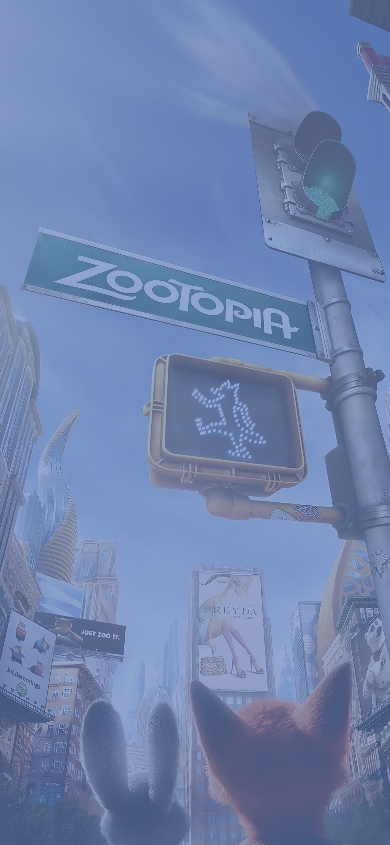 1326x2868 Zootopia Judy Hopps & Nick Wilde Police Duo Wallpaper iPhone