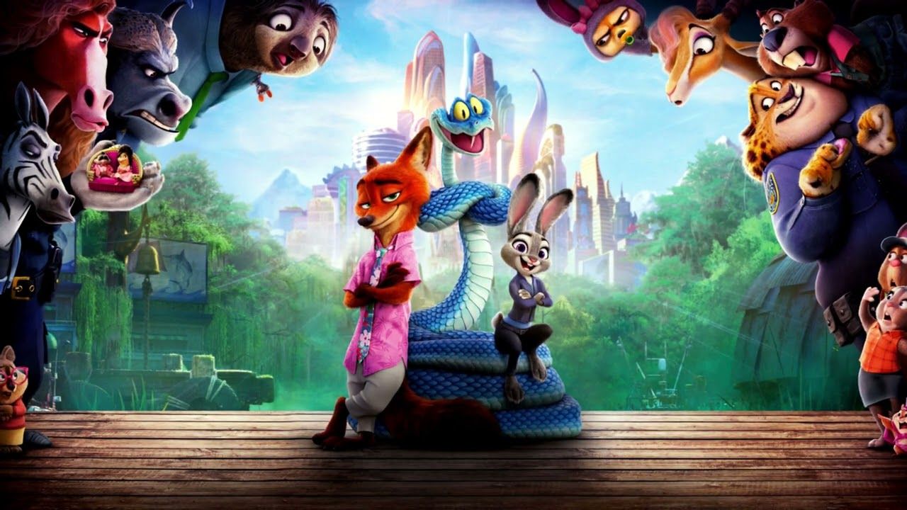 1280x720 Zootopia 2 Animated Wallpaper