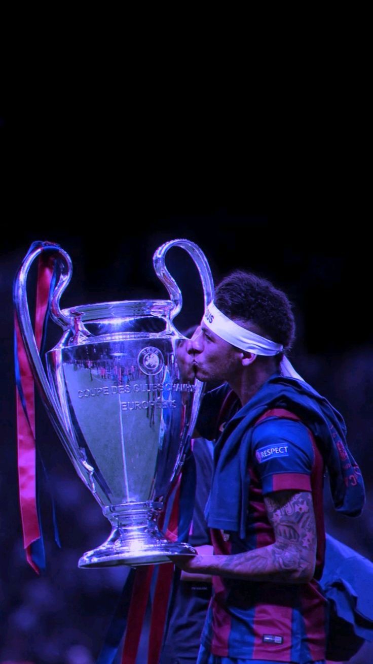 736x1308 Neymar Jr Champions League Wallpaper