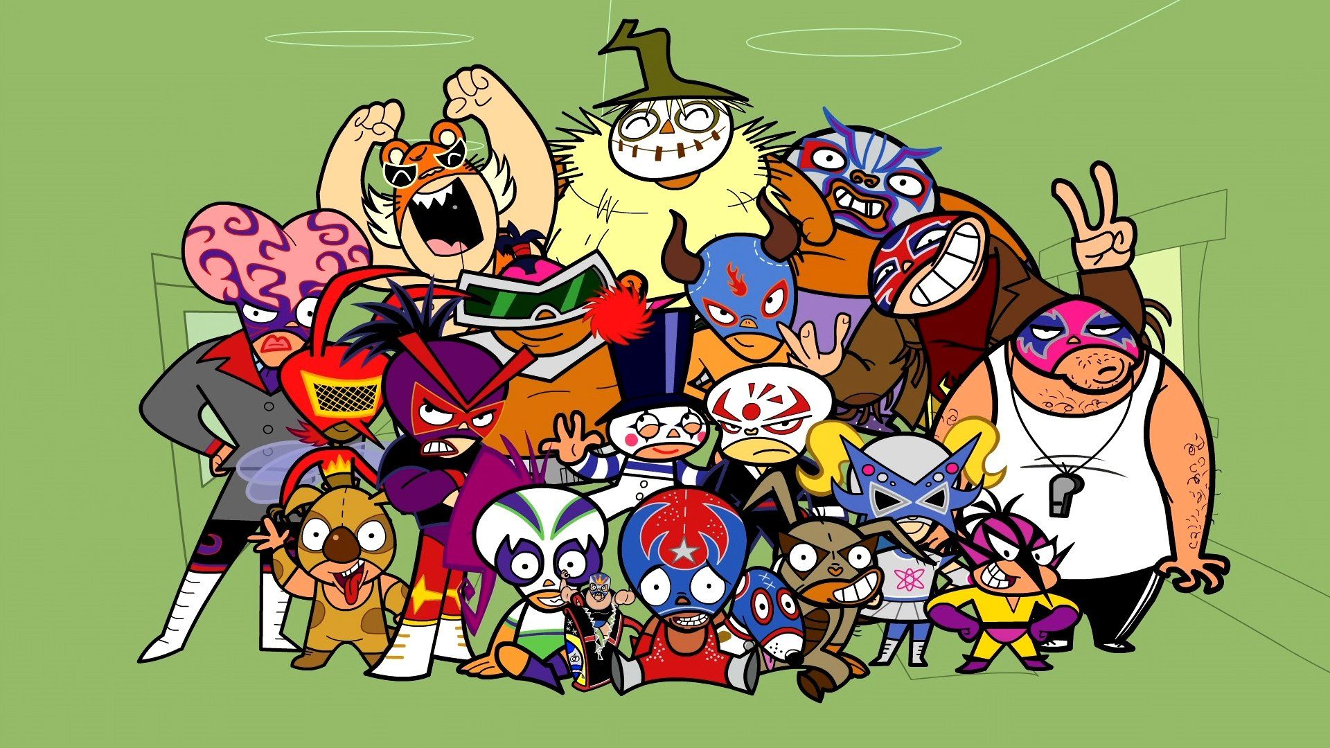 1920x1080 Mucha Lucha! (TV Series 2002)