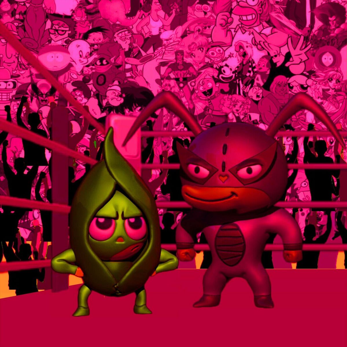 1200x1200 S4nri0 LUCHA (SPED UP)