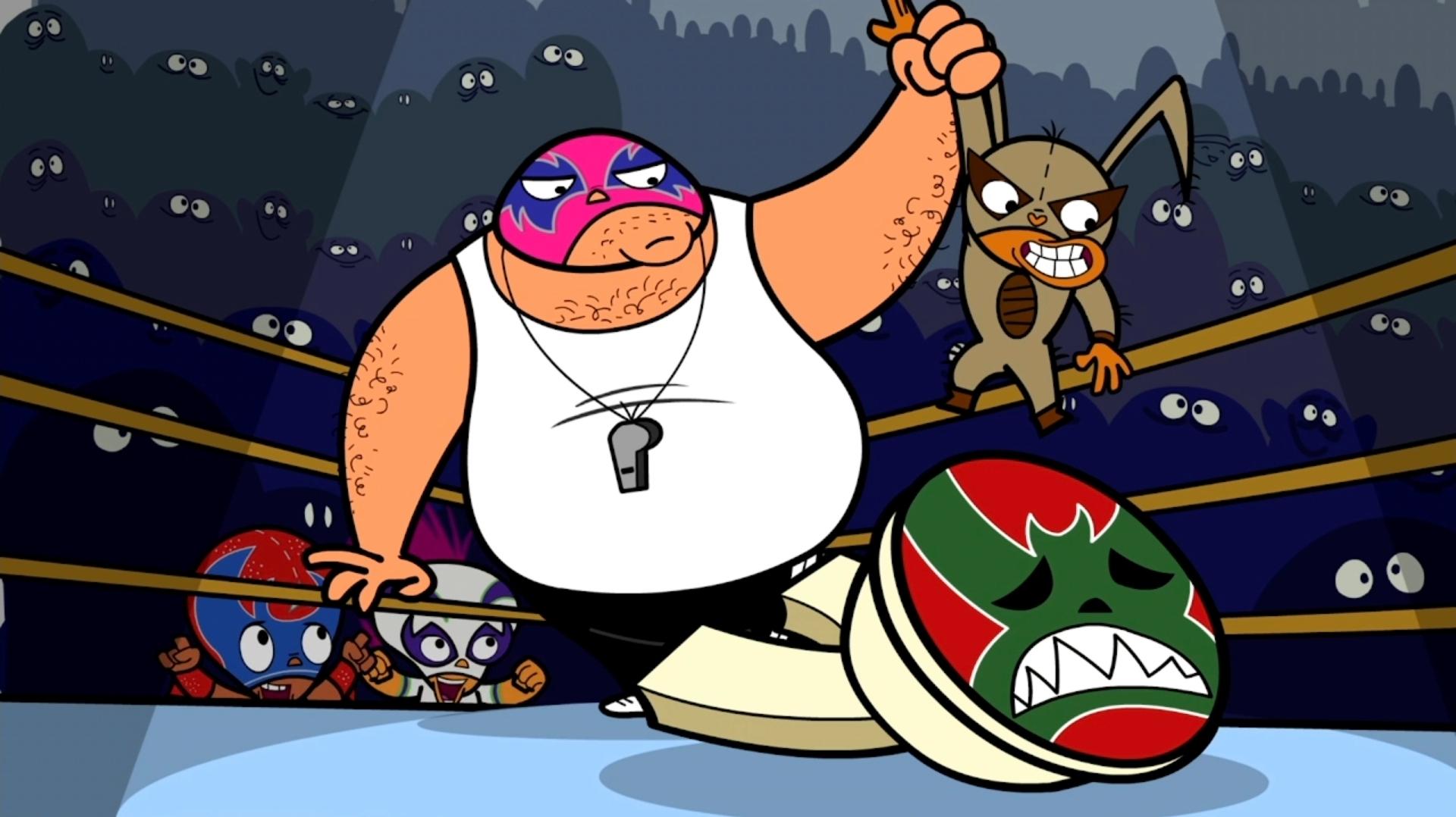 1920x1078 Mucha Lucha! Nightmare On Lucha Street Revenge Of The Masked Toilet (TV Episode 2003)