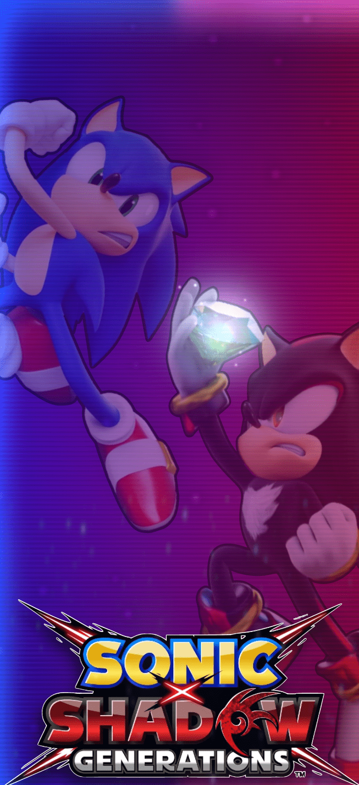 704x1539 Sonic X Shadow Generations Wallpaper