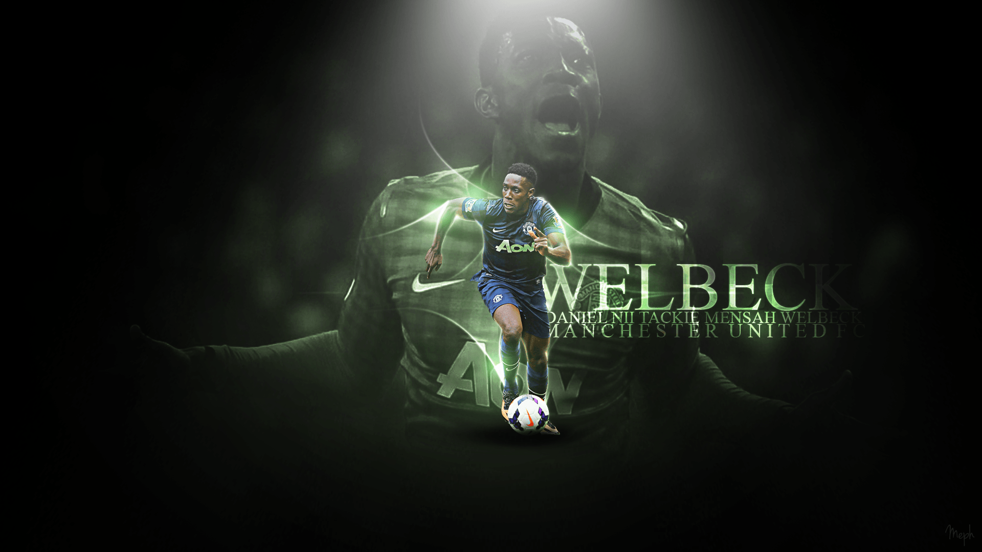 1920x1080 Danny Welbeck Wallpaper