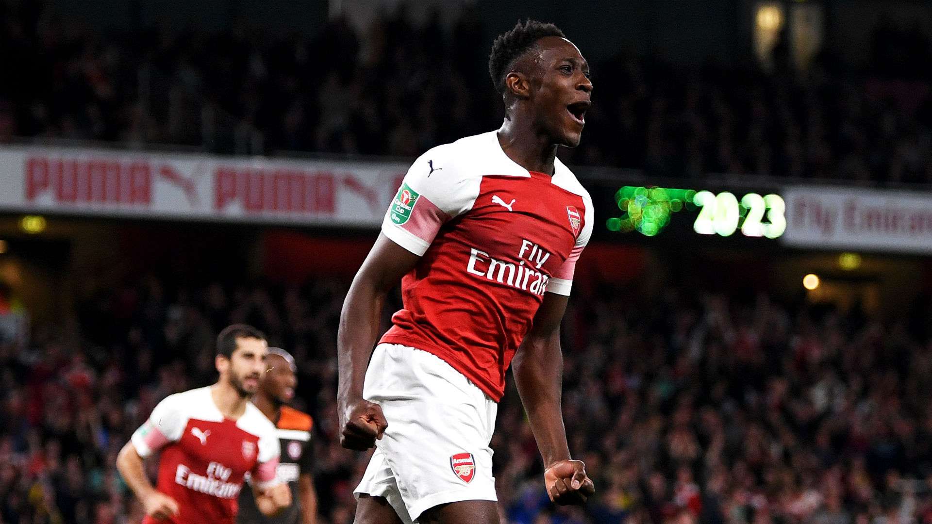 1920x1080 Arsenal 3 1 Brentford: Danny Welbeck Gives Unai Emery Timely Reminder Of His Class. Goal.com US