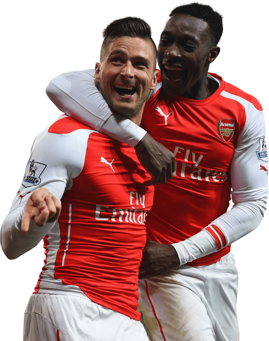 937x1185 Olivier Giroud & Danny Welbeck football render