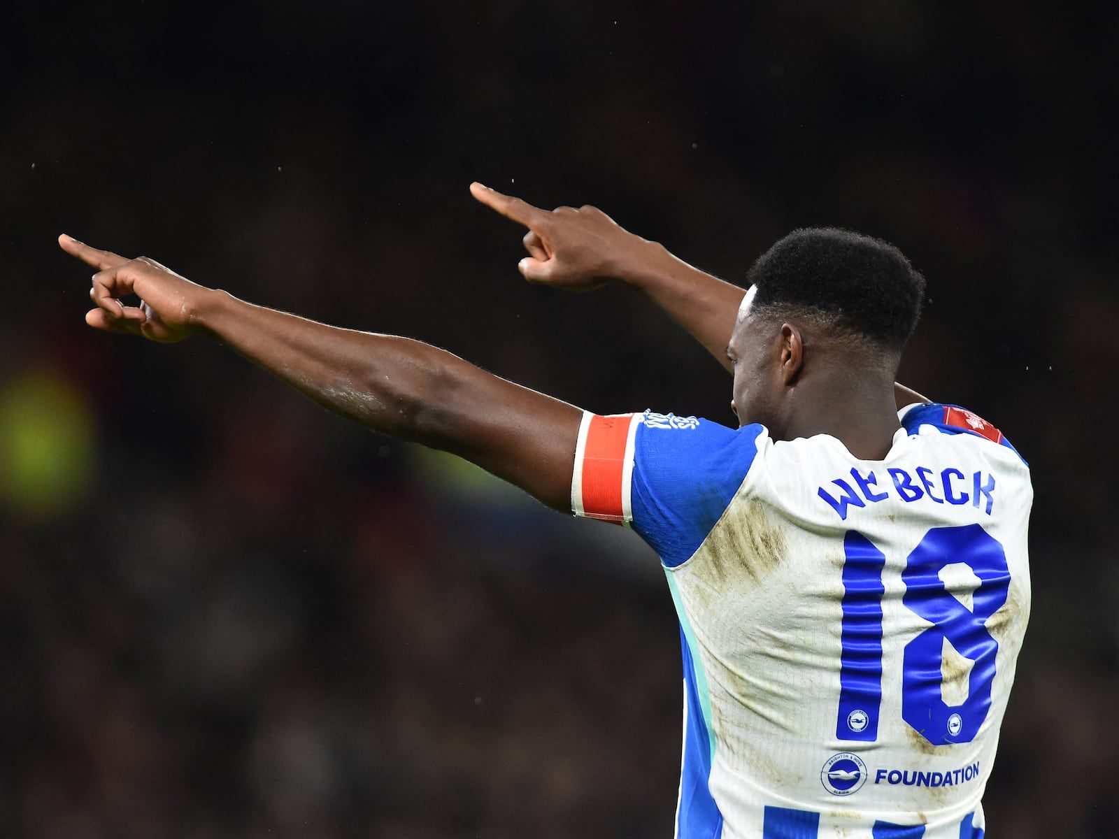 1600x1200 Danny Welbeck shines as Brighton dump Manchester United out of FA Cup