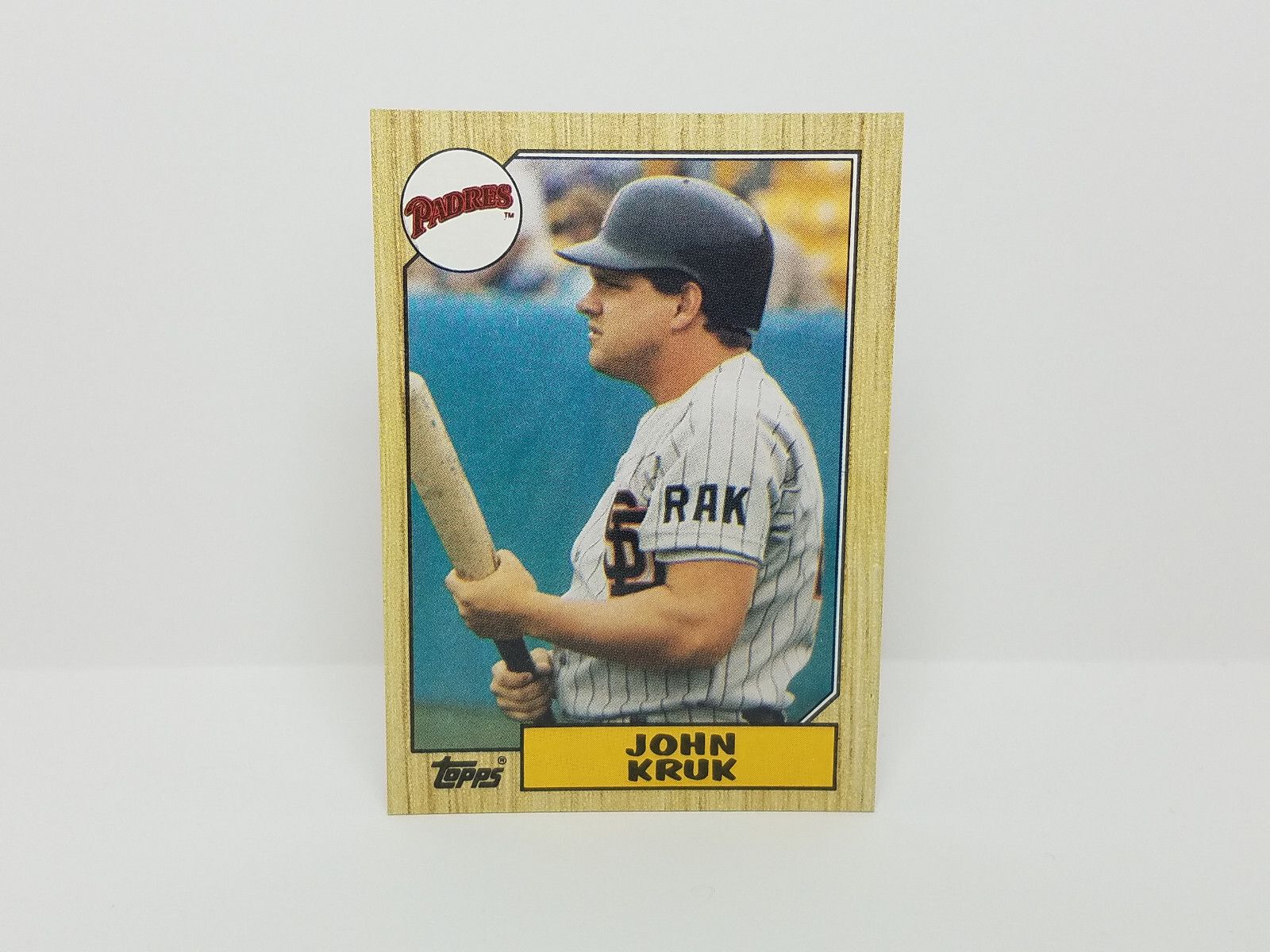 1600x1200 Topps Baseball John Kruk, San Diego Padres (RC)