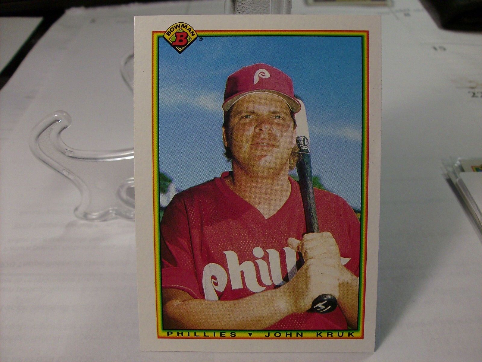 1600x1200 Bowman Baseball Kruk Phillies 90 185