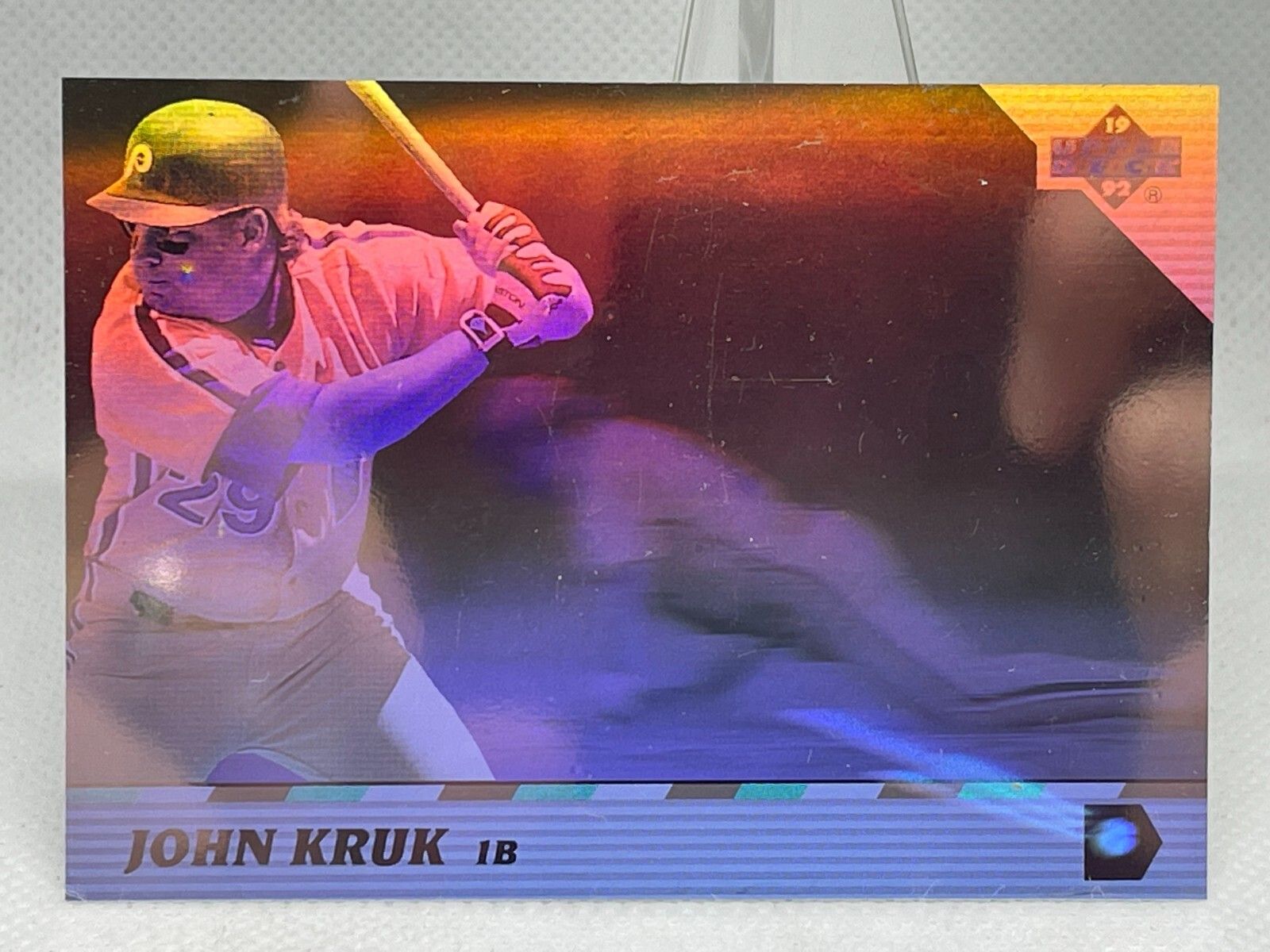 1600x1200 John Kruk 1992 Upper Deck Base Price Guide Card Investor