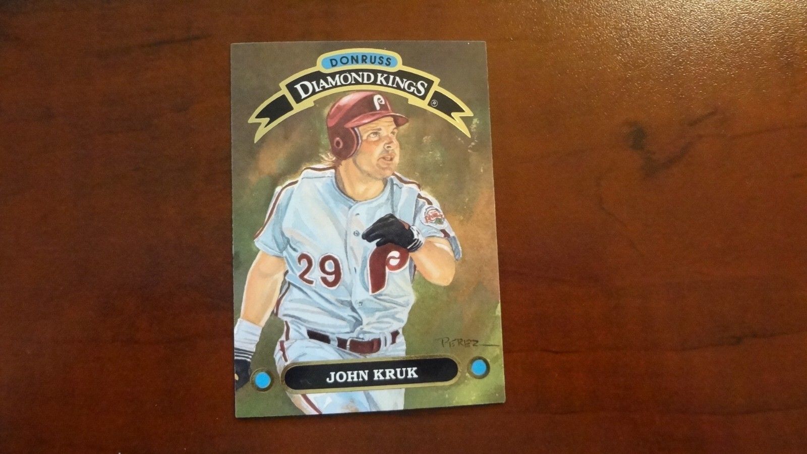 1600x900 DONRUSS DIAMOND KINGS # DK 12 JOHN KRUK BASEBALL CARD