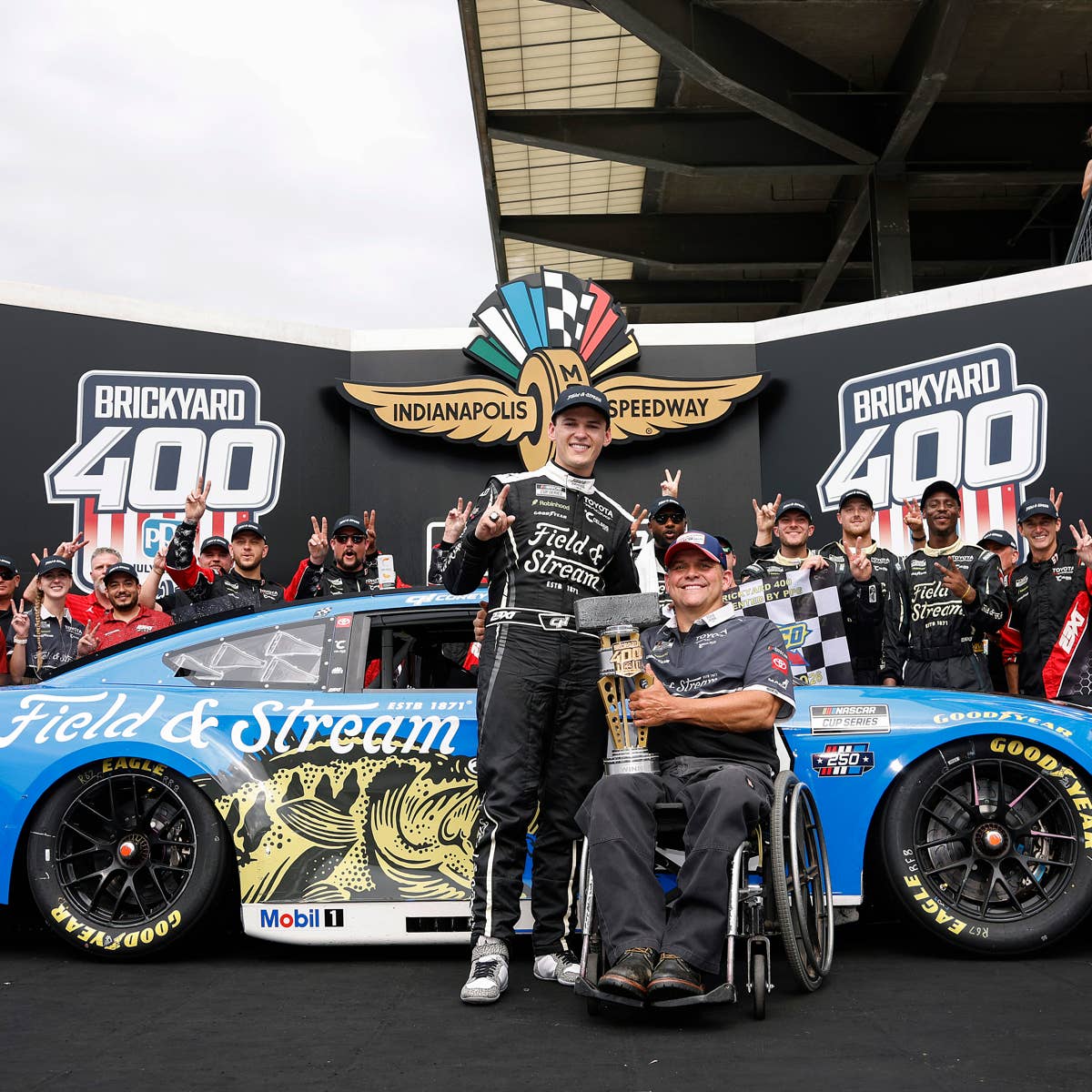 1200x1200 Corey Heim Makes Brickyard 400 History, Matching Jeff Gordon's 1994 Milestone's Journal
