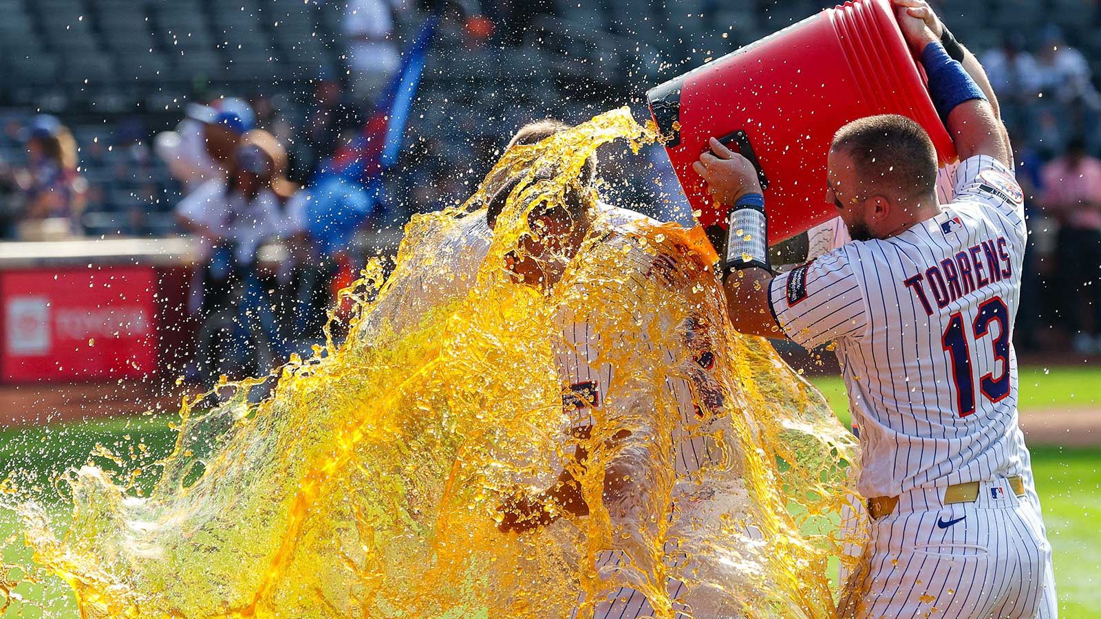 1600x900 Mets news: Freddy Peralta's wholesome Tyrone Taylor moment has fans smiling