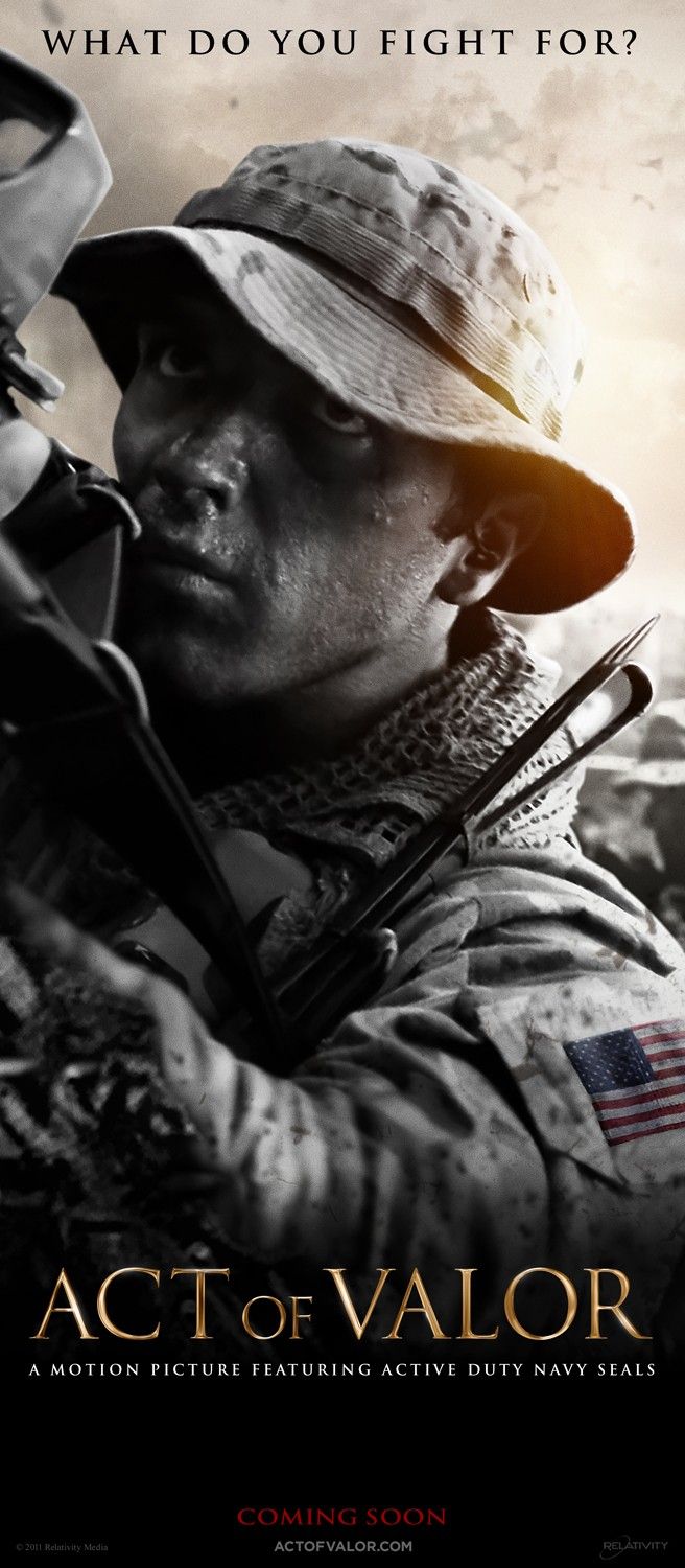 656x1500 Act of Valor ( of 7): Extra Large Movie Poster Image