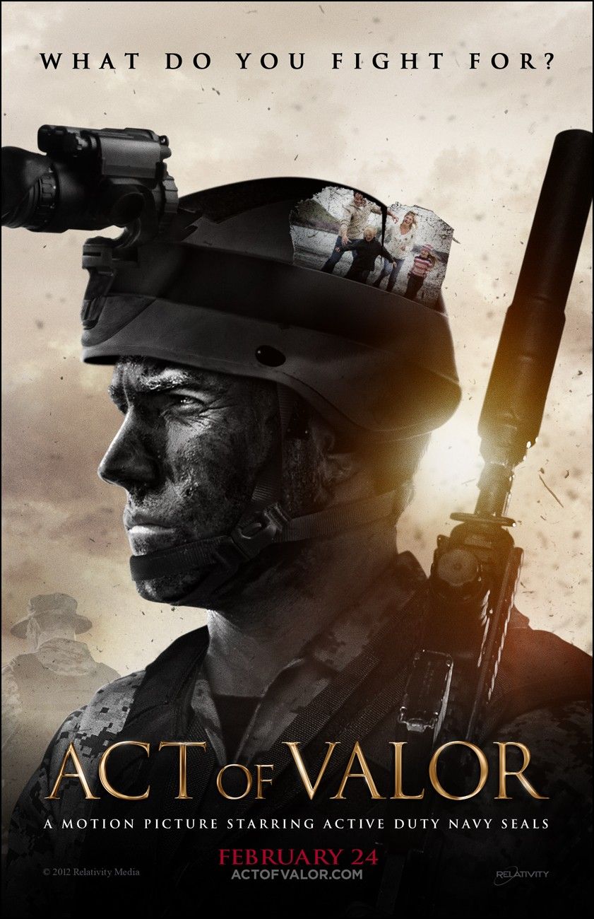 841x1300 Act of Valor ( of 7): Extra Large Movie Poster Image