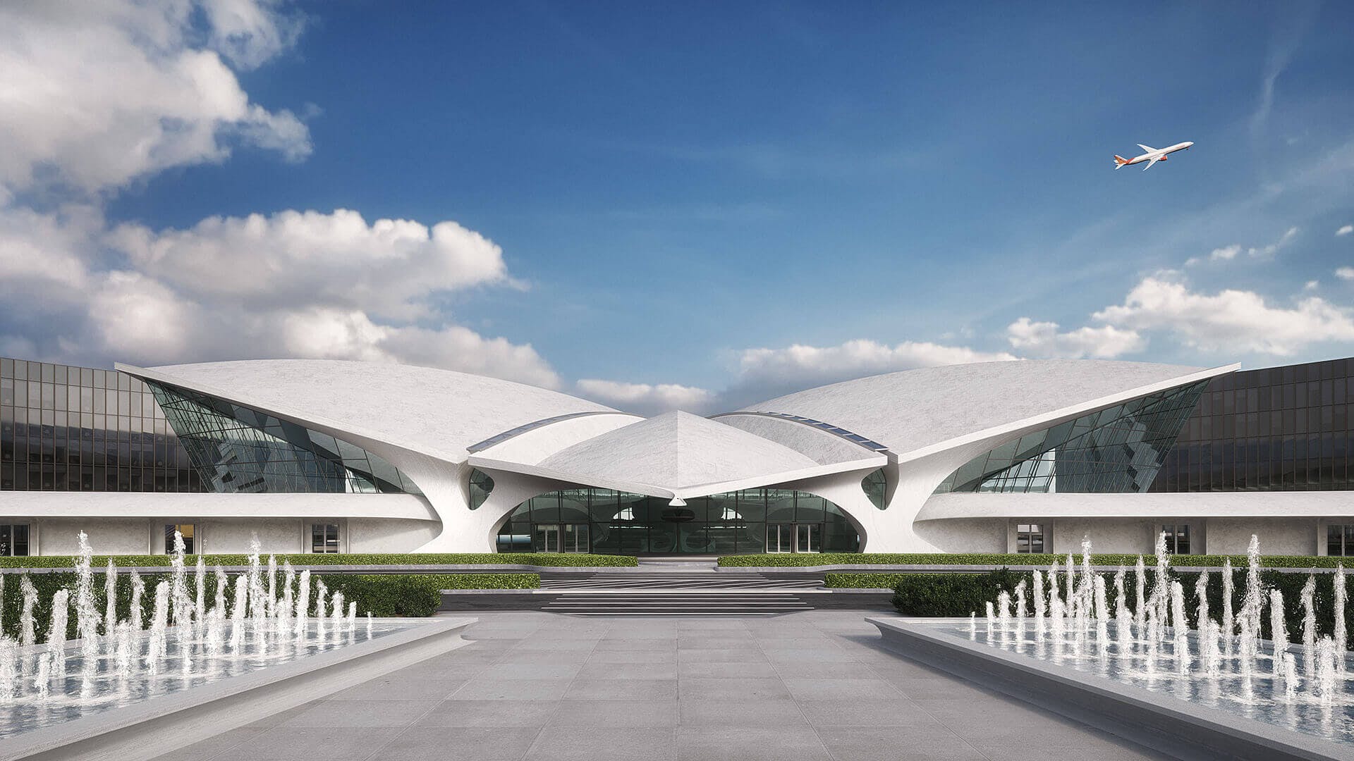 1920x1080 TWA Hotel at Saarinen's iconic Flight Center to open in May