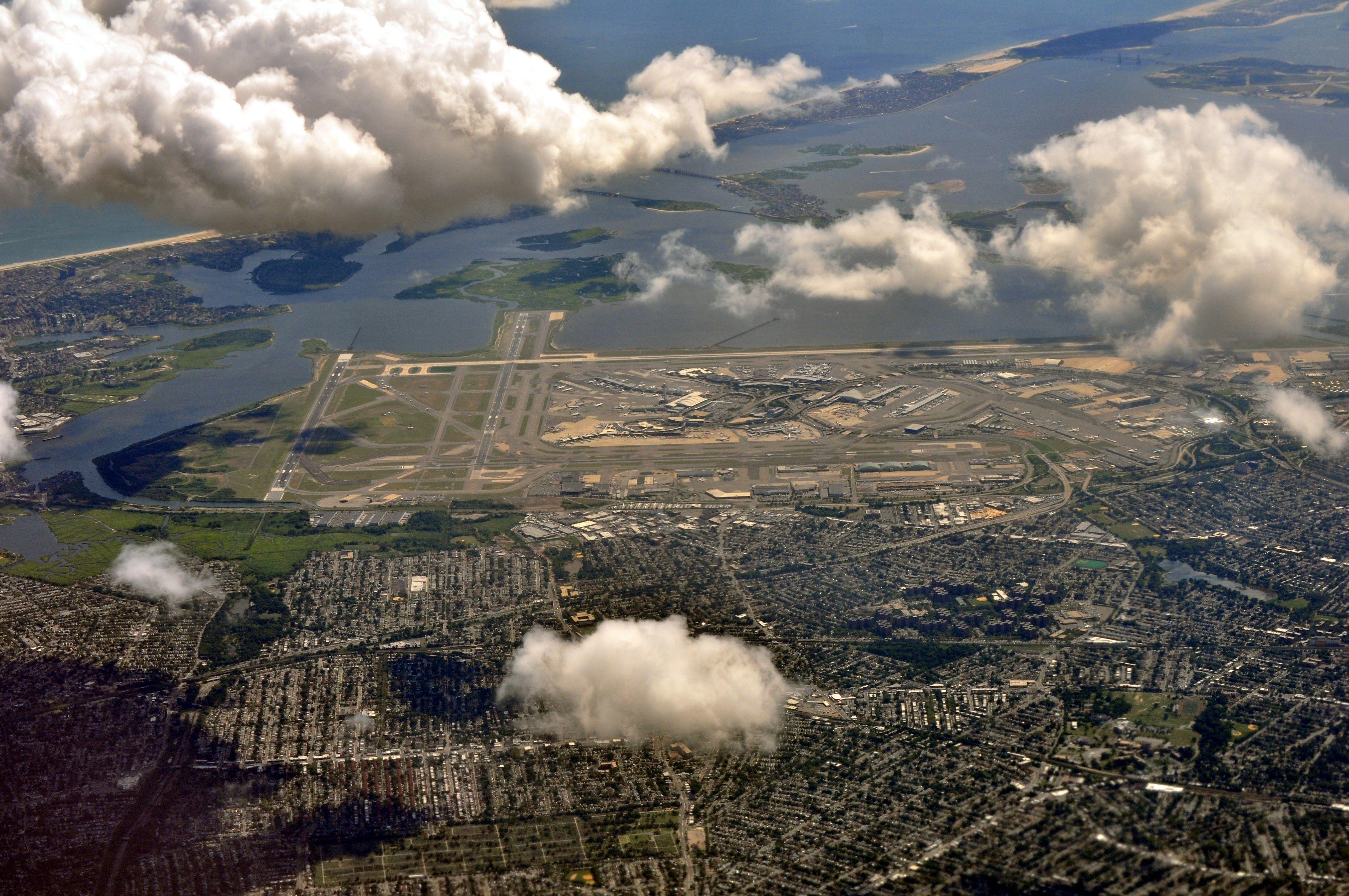4288x2848 Aerial view of JFK Airport from NE 02
