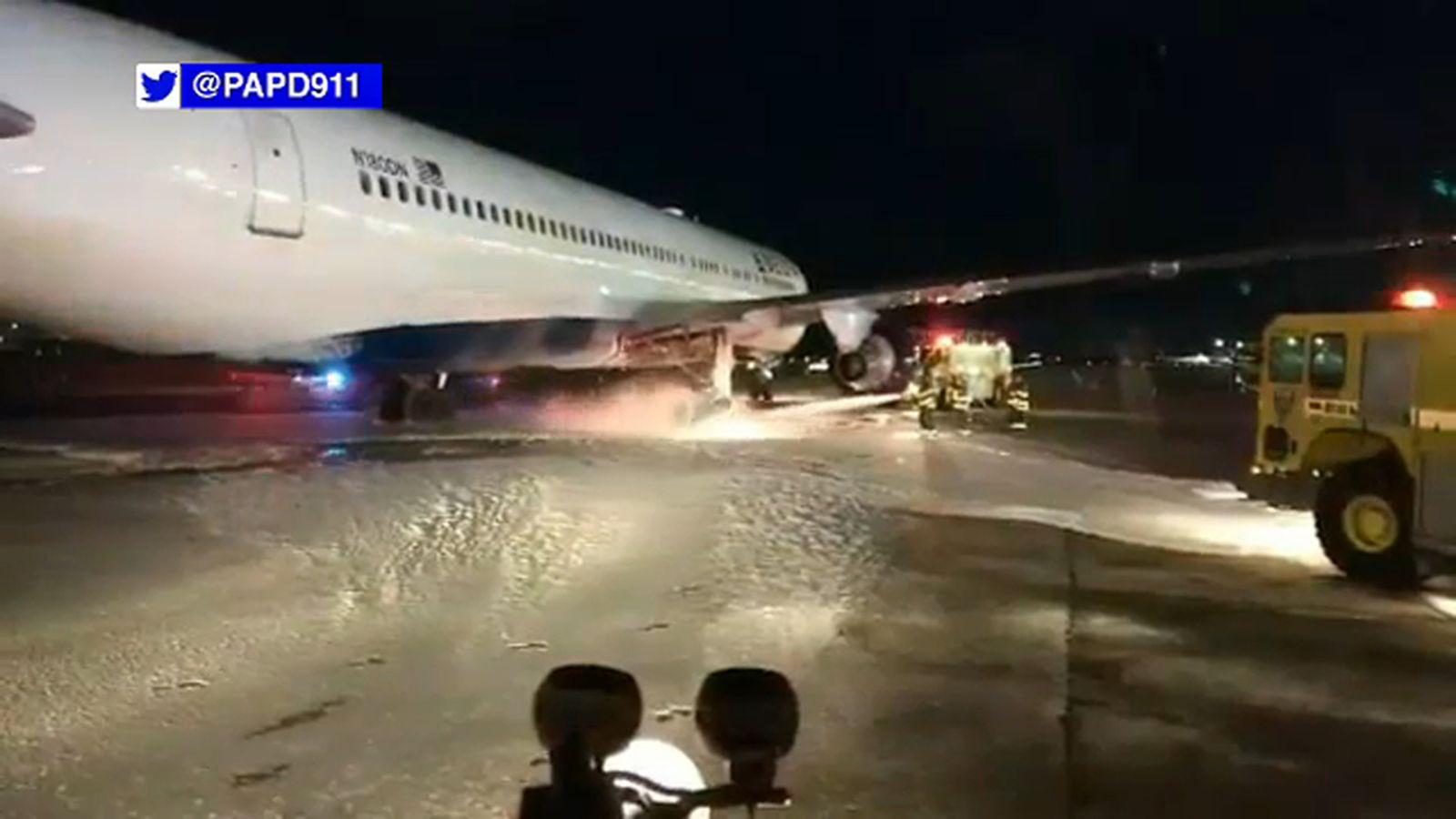1600x900 Passengers taken off Delta Air Lines flight at JFK Airport due to wheel fire New York