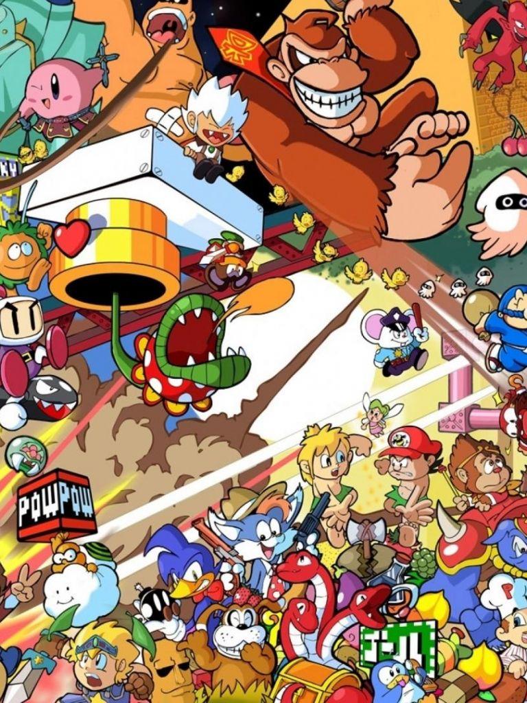 768x1024 Free download Nintendo super smash bros all star romstation wallpaper 54419 [1920x1080] for your Desktop, Mobile & Tablet. Explore Super Smash Bros Phone Wallpaper. Super Smash Brothers Wallpaper, Wallpaper