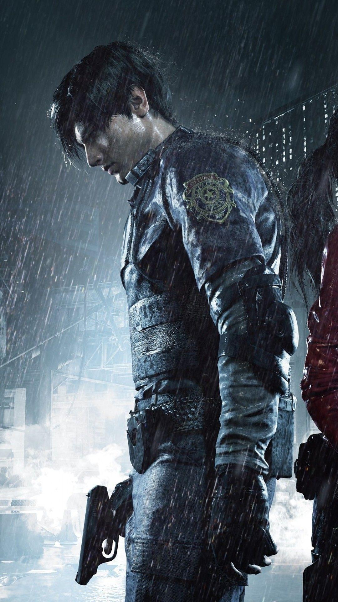 1080x1920 Download 1080x1920 Resident Evil Leon Scott Kennedy Wallpaper for iPhone iPhone 7 Plus, iPhone 6+, Sony Xperia Z, HTC One