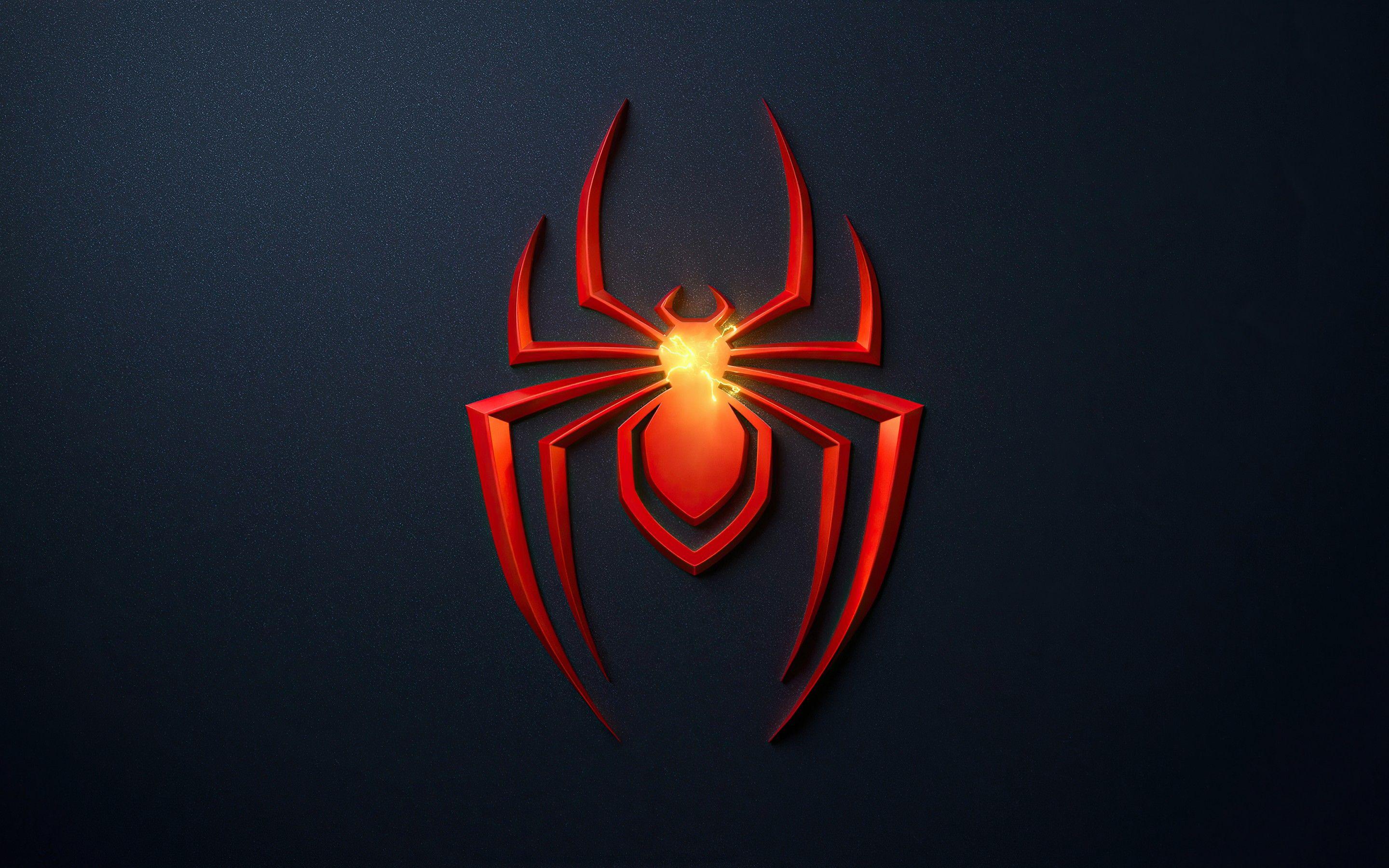2880x1800 Spider Man: Miles Morales 4K Wallpaper, PlayStation Dark Background, 2020 Games, Games
