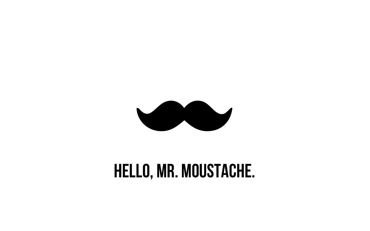 1440x900 Mustach Wallpaper