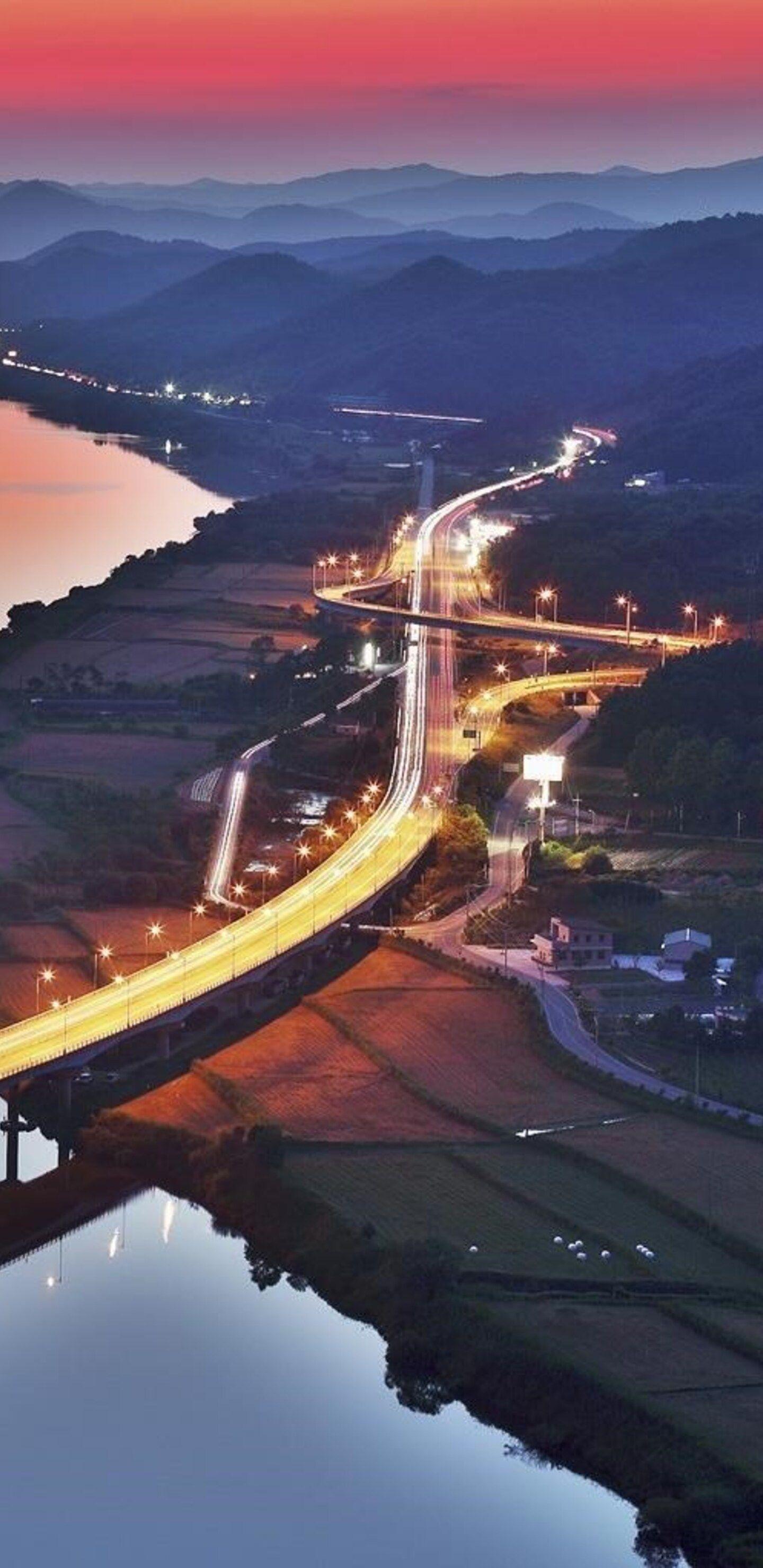 1440x2960 South Korea River Bridge Samsung Galaxy Note S S SQHD HD 4k Wallpaper, Image, Background, Photo and Picture