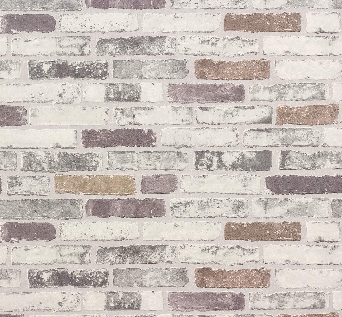 1200x1112 ERISMANN Grey, New Luxury BRIX Brick Wall Effect Embossed Textured Vinyl Wallpaper 6703 10: Amazon.co.uk: DIY & Tools