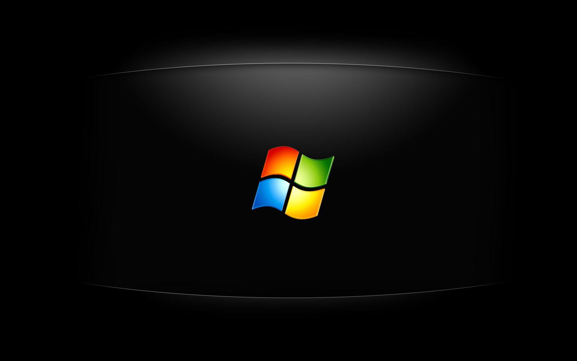1920x1200 Windows Tiles on Black
