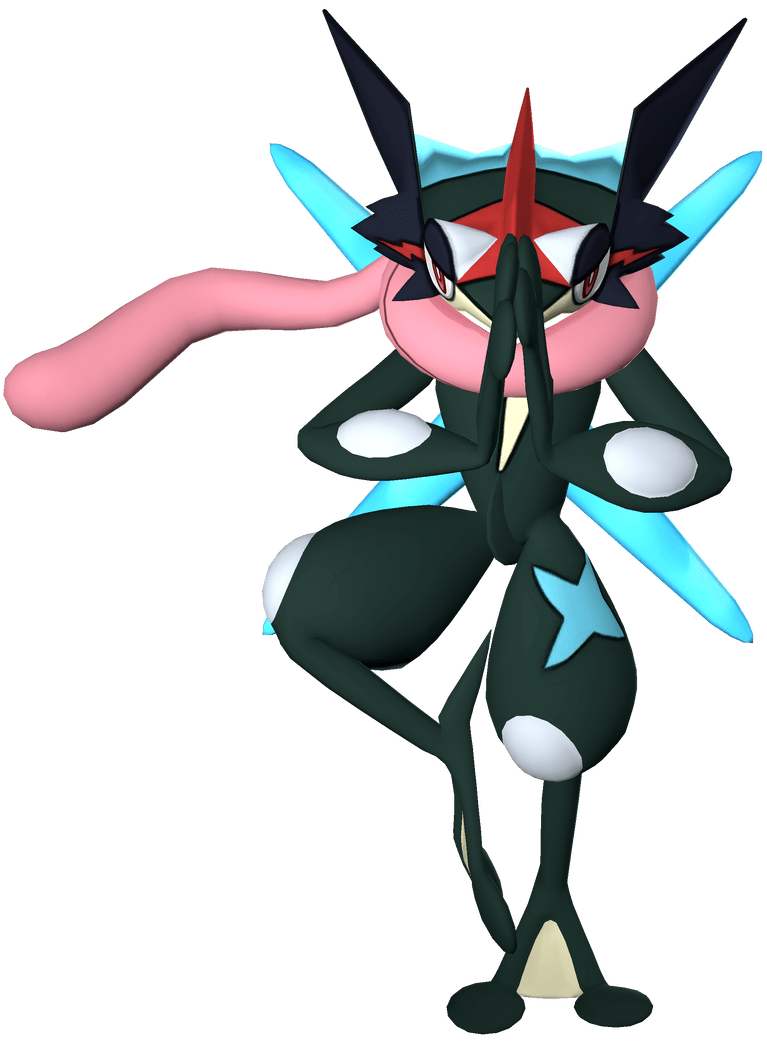 767x1042 Shiny Ash Greninja [Render] (SFM). Pokemon teams, Pokemon, Pokemon starters