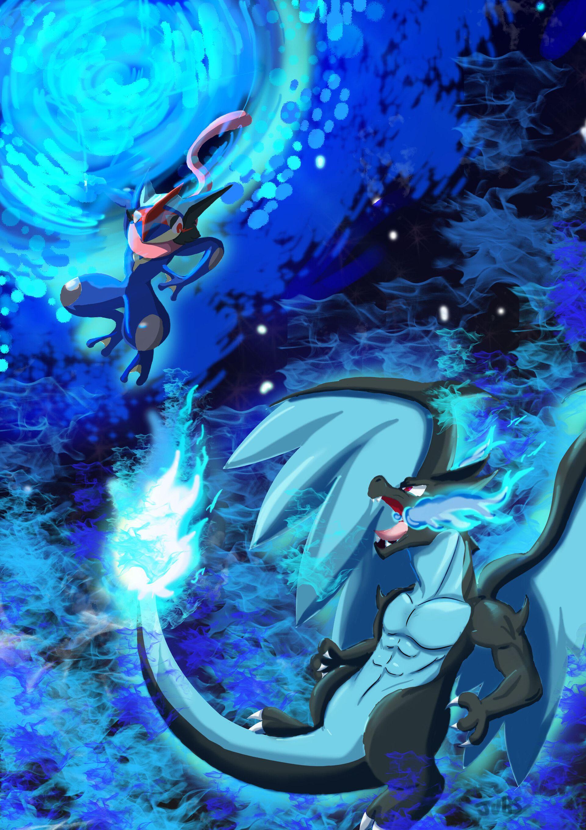 Greninja vs Charizard Wallpapers - Top Free Greninja vs Charizard ...